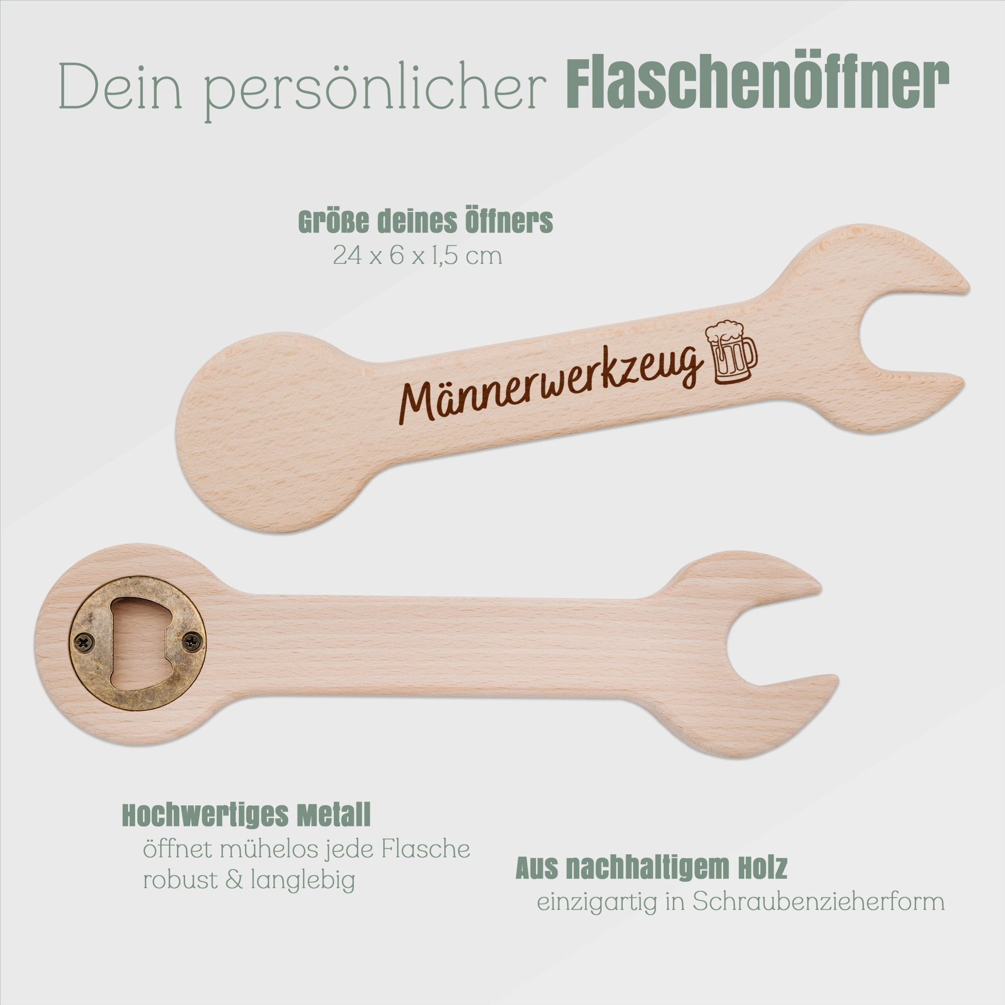 Flaschenöffner Schraubendreher - Männerwerkzeug - Abenteuernah