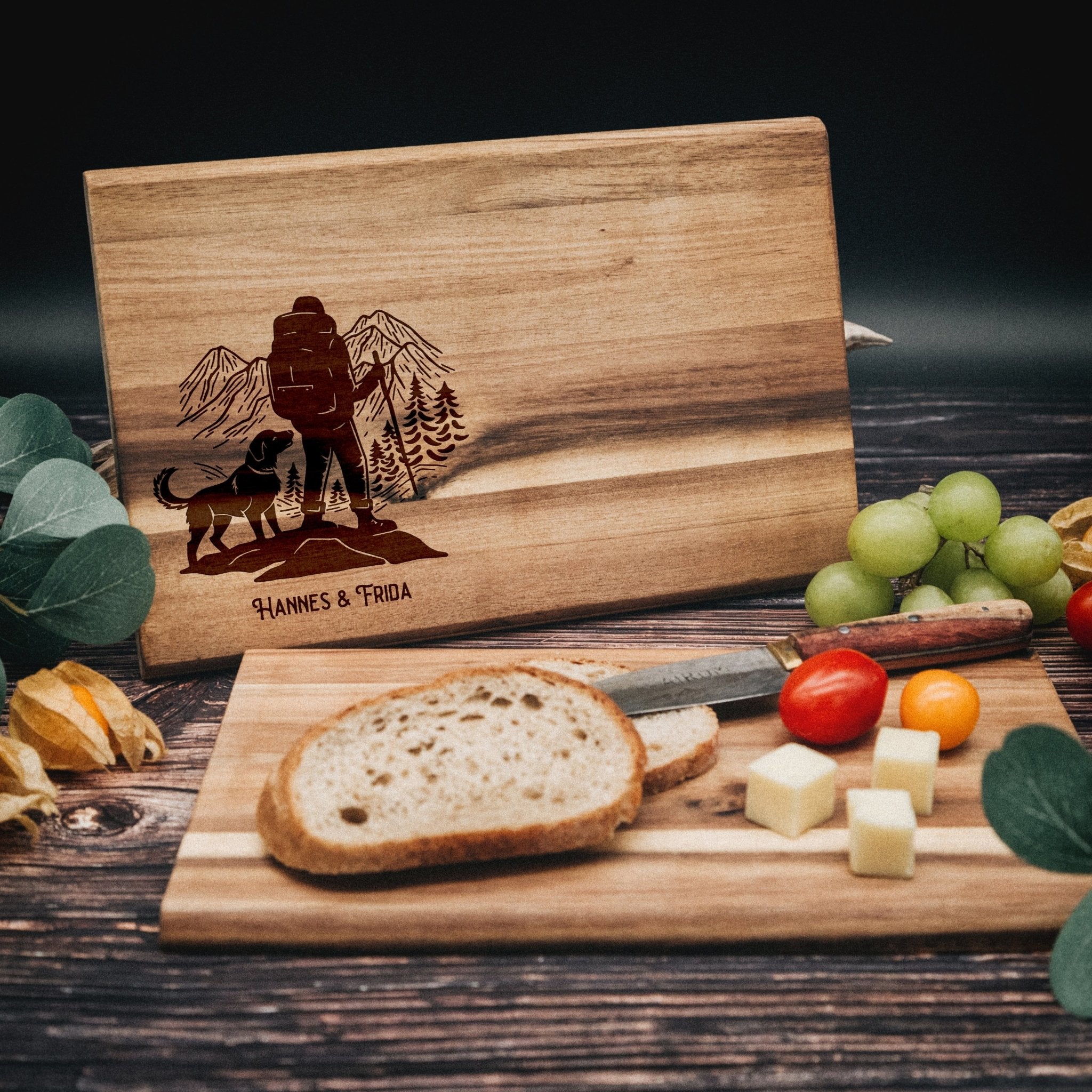 Frühstücksbrett Akazie - Wanderbuddy - Abenteuernah