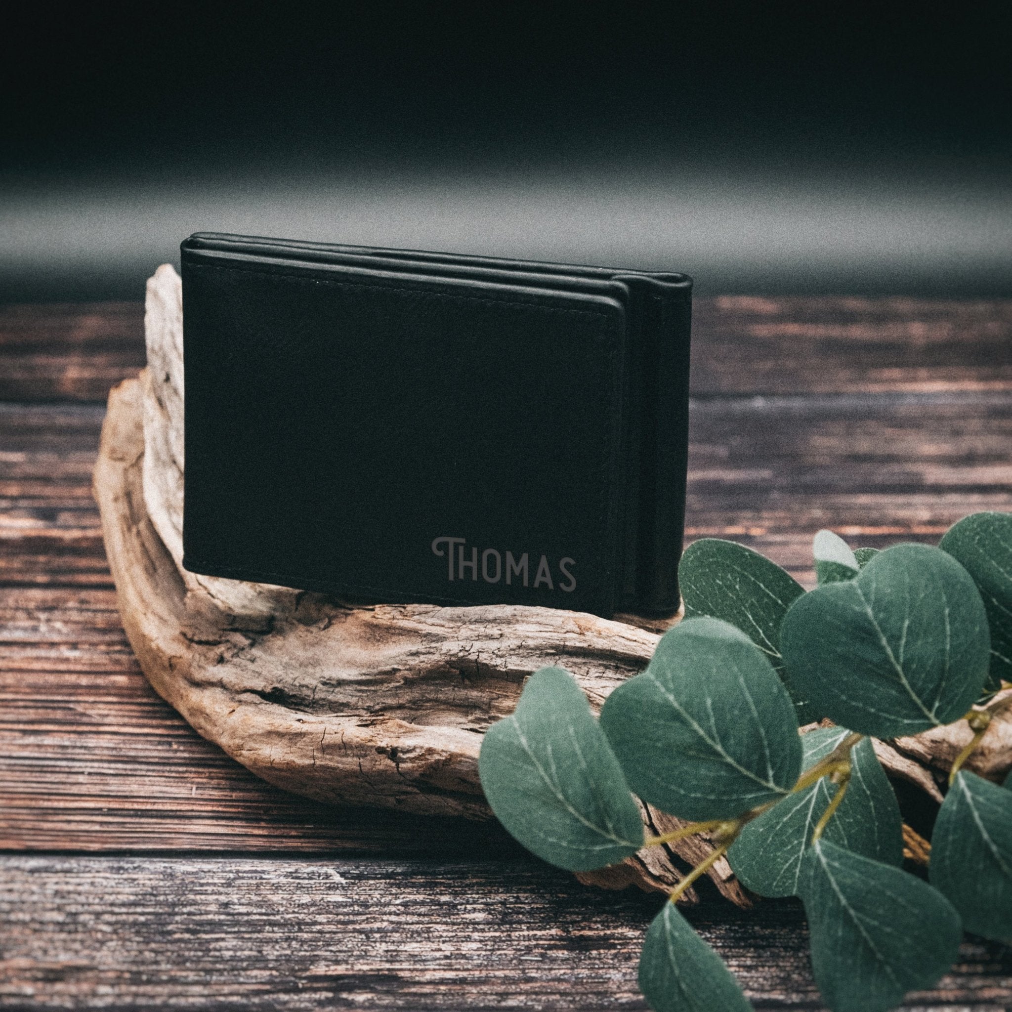 Geldbörse mit Geldklammer - Wunschname - Abenteuernah