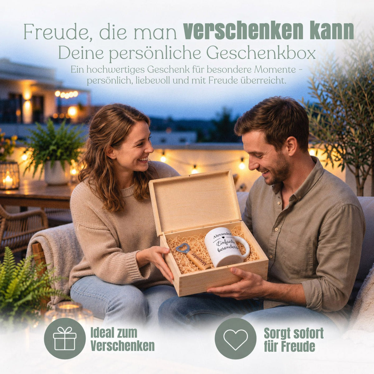 Geschenkbox personalisiert - Einfach besonders - Abenteuernah