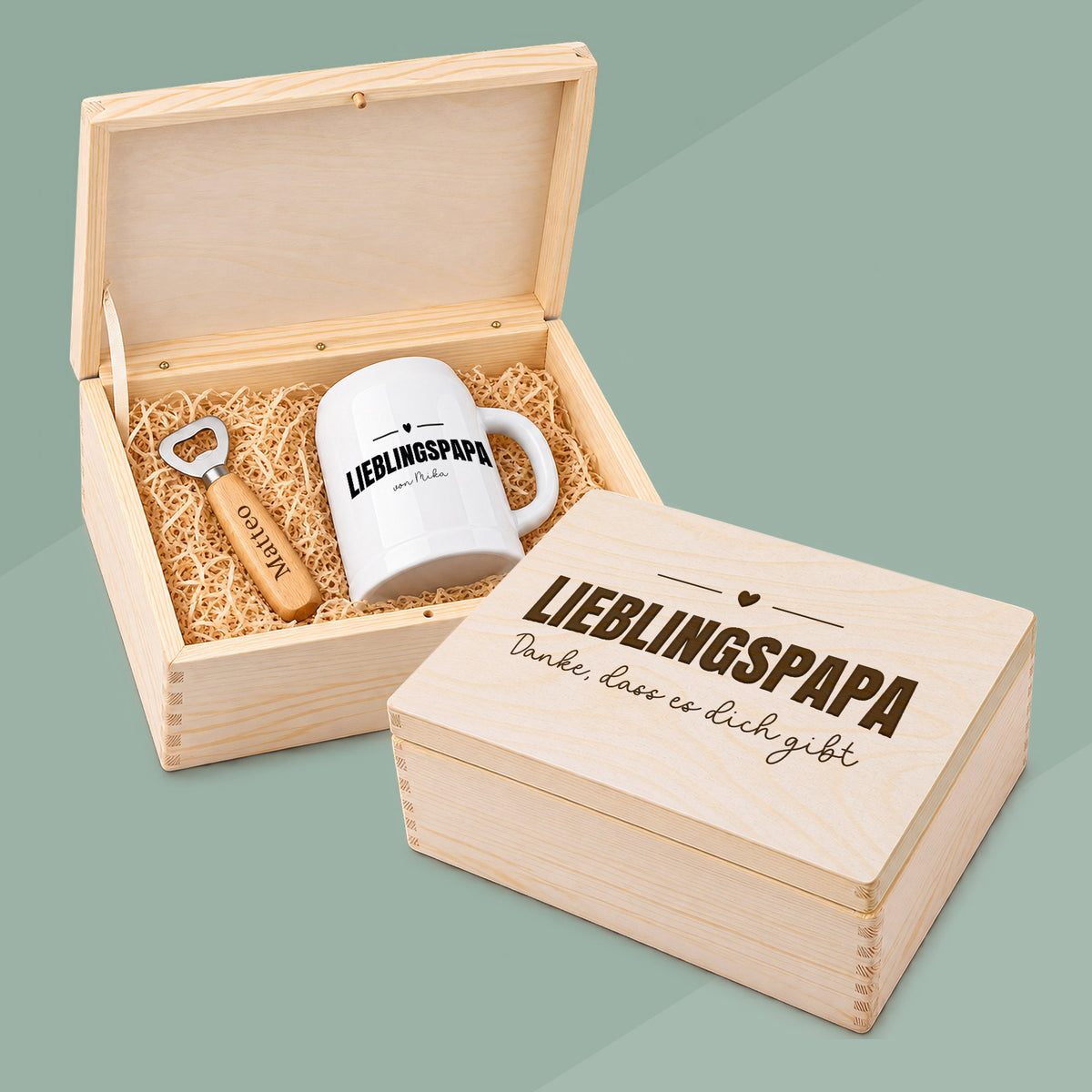 Geschenkbox personalisiert - Lieblingspapa
