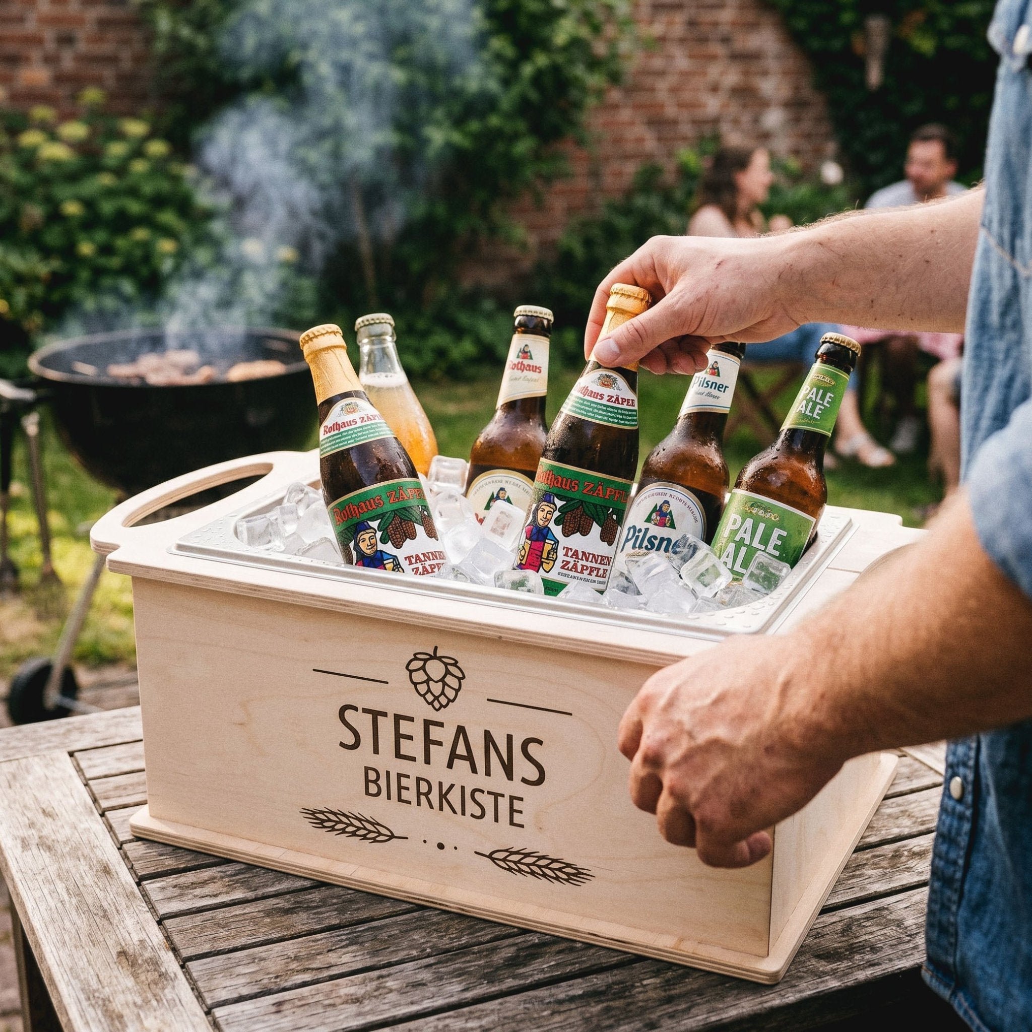 Getränkekühler personalisiert - Bierkiste - Abenteuernah
