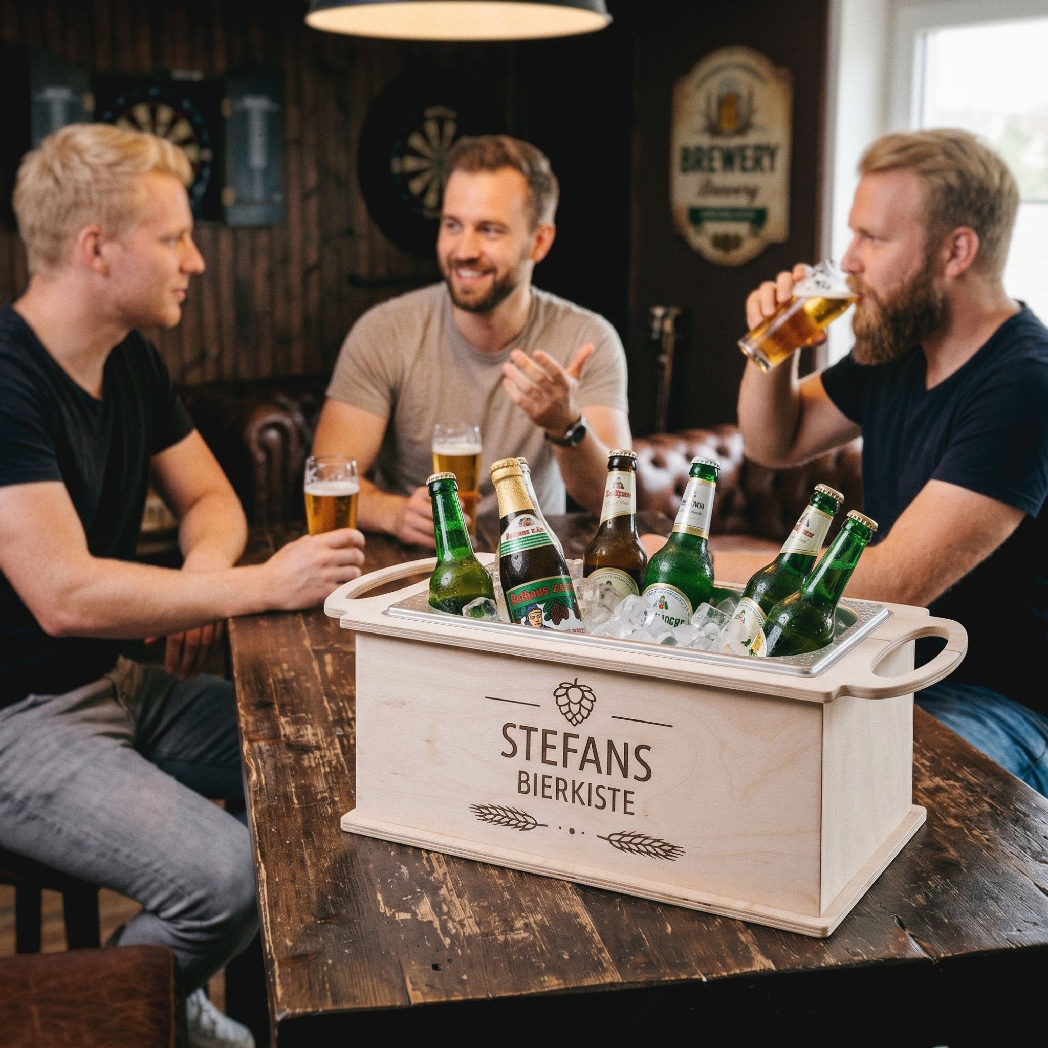 Getränkekühler personalisiert - Bierkiste - Abenteuernah