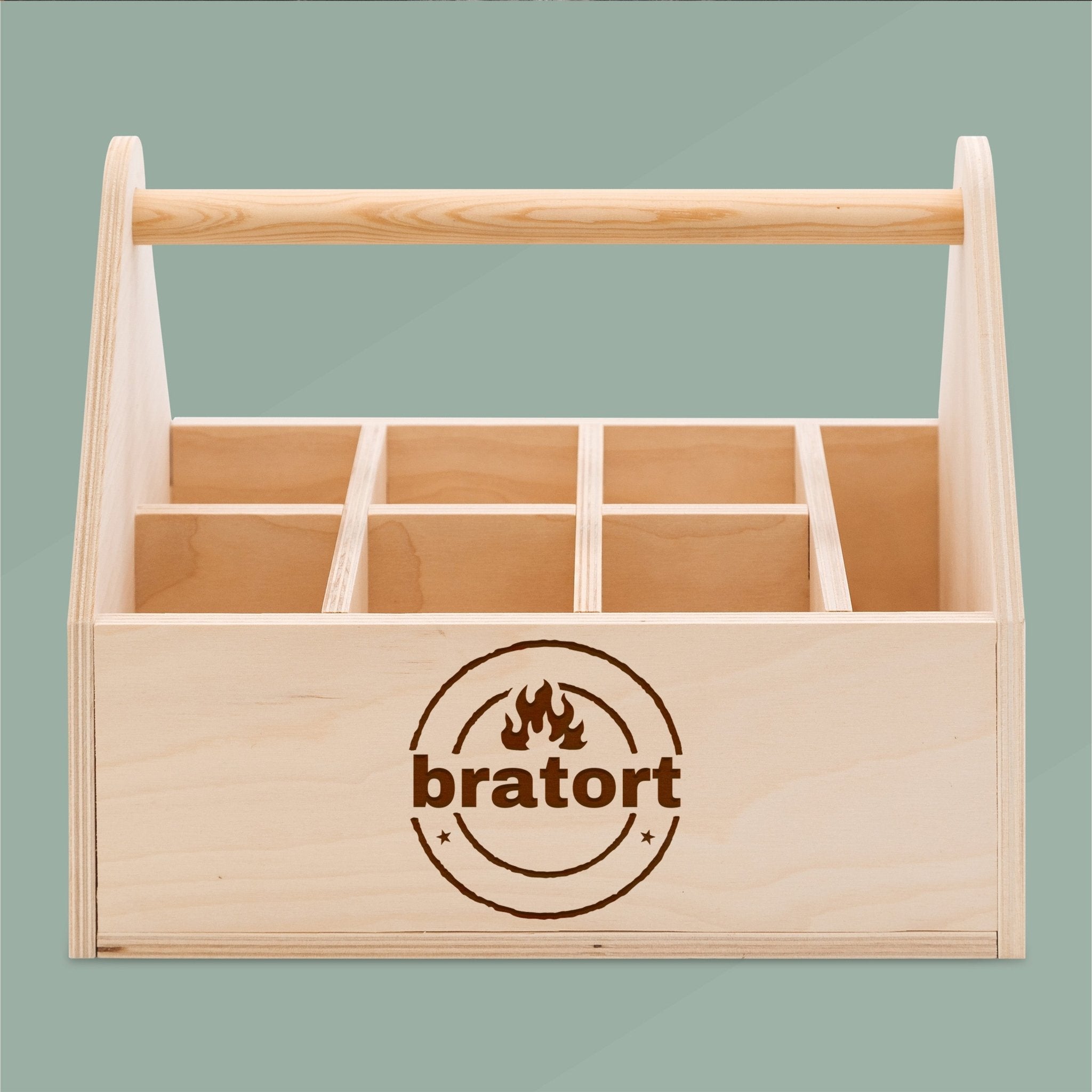 Grill - Caddy aus Holz - bratort - Abenteuernah