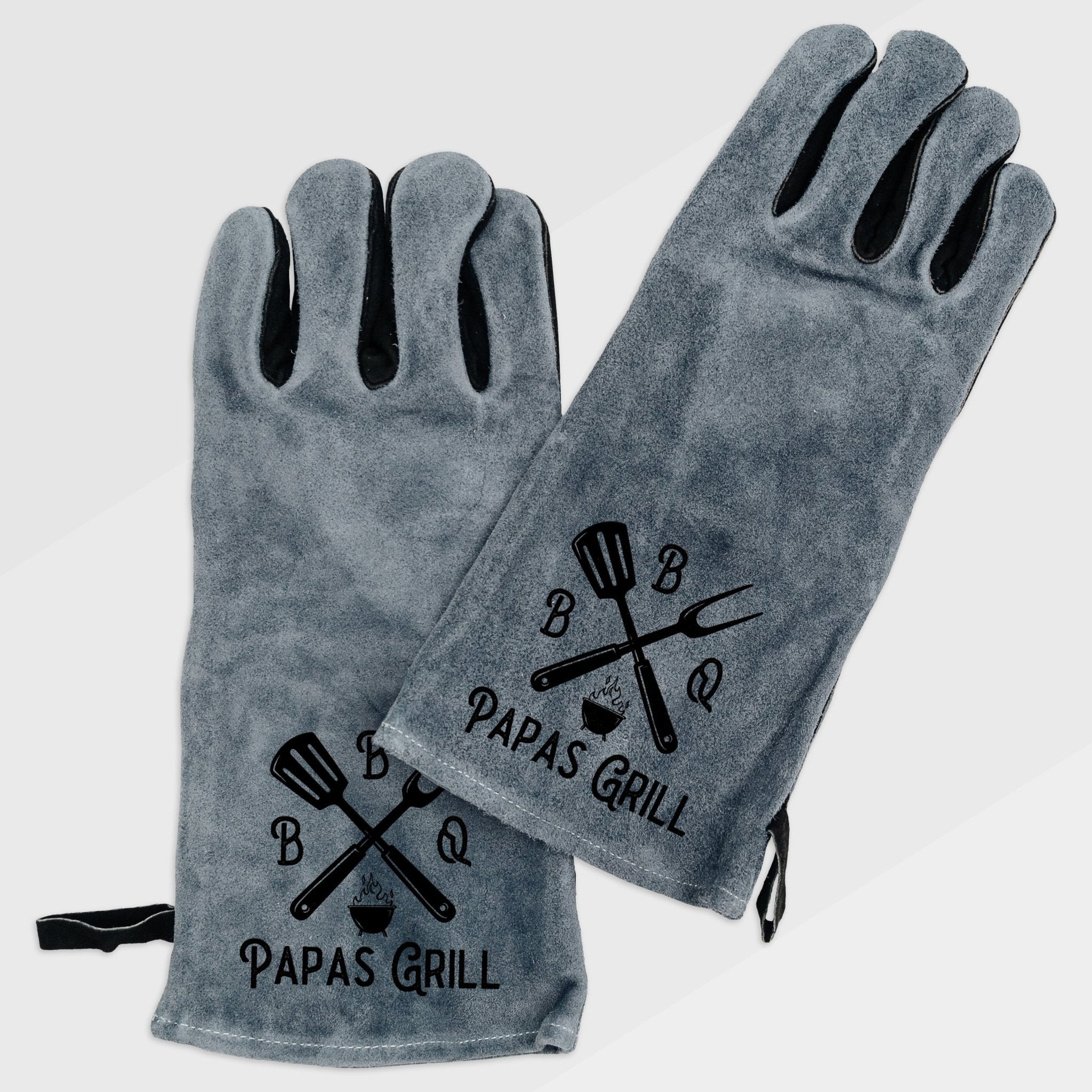 Grillhandschuh Leder - BBQ Papas Grill - Abenteuernah