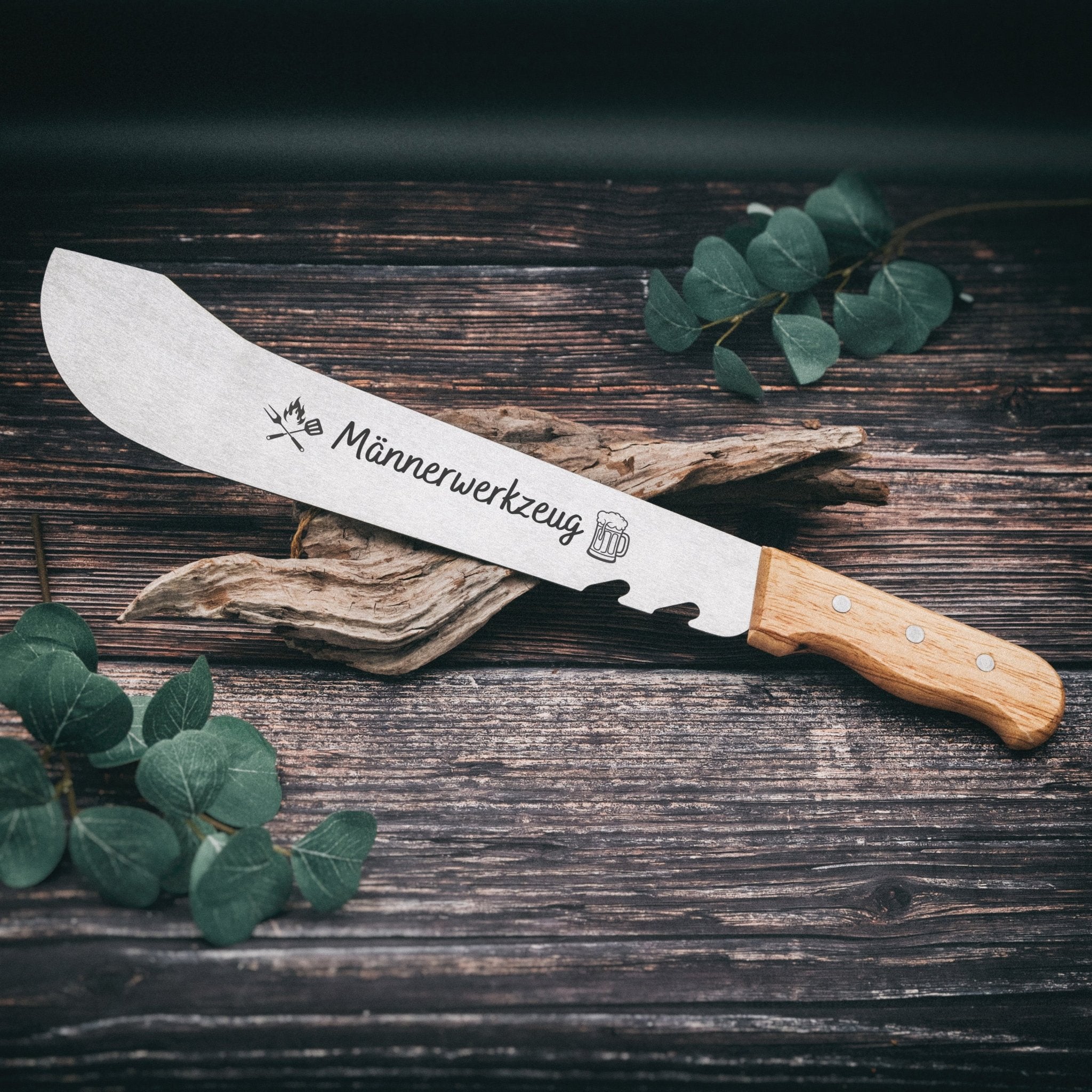 Grillmachete aus Edelstahl - Männerwerkzeug - Abenteuernah