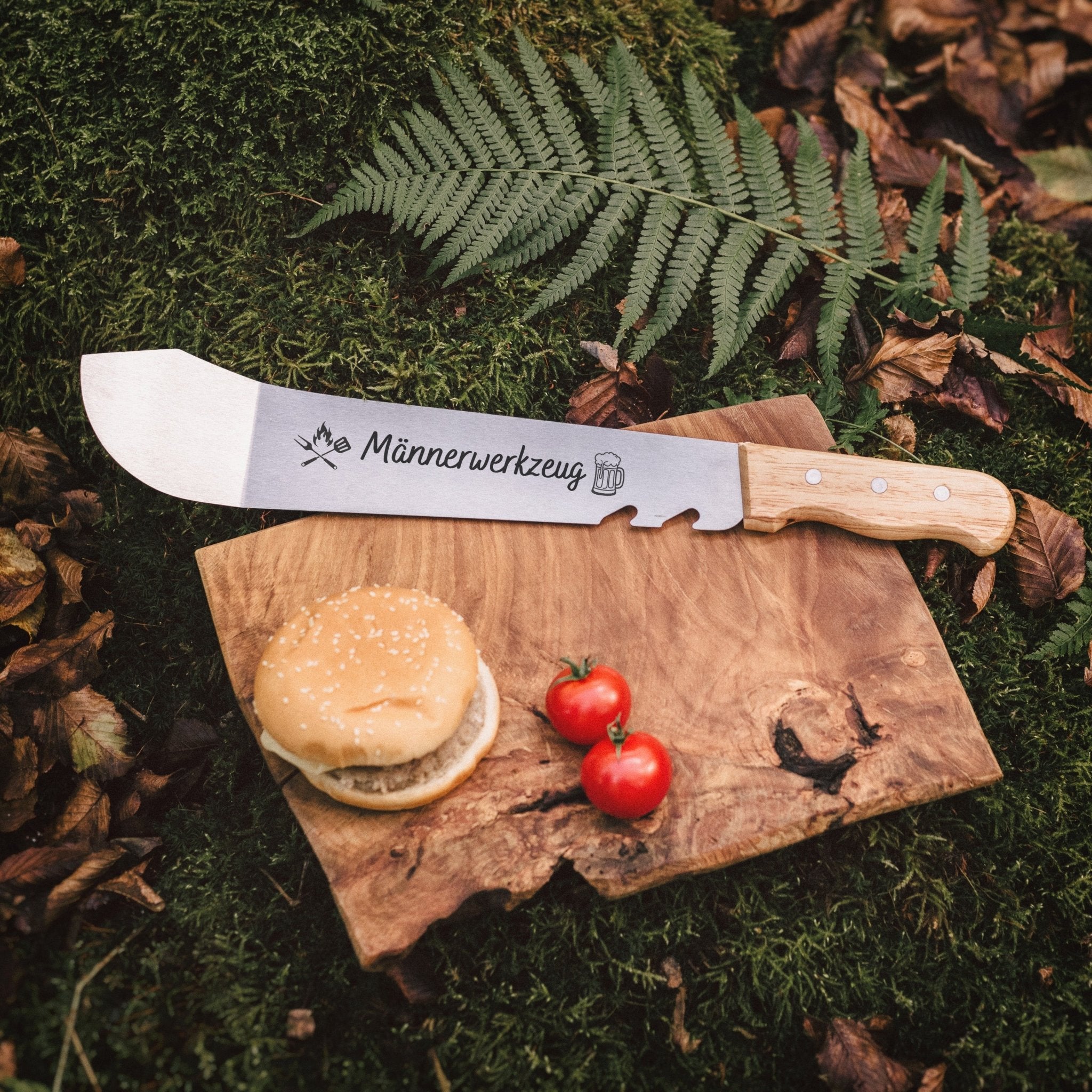 Grillmachete aus Edelstahl - Männerwerkzeug - Abenteuernah