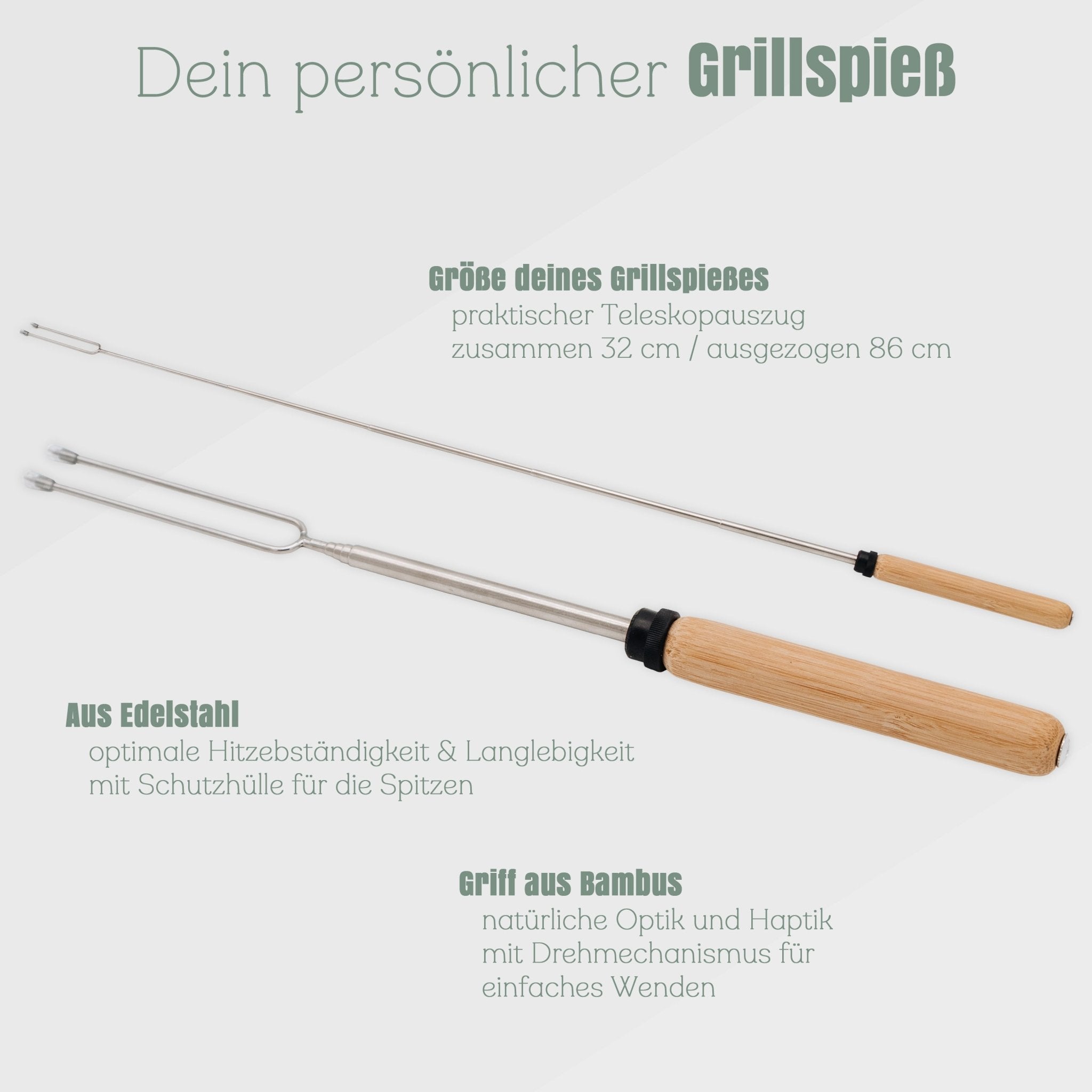 Grillspieß mit Wunschname - Abenteuernah