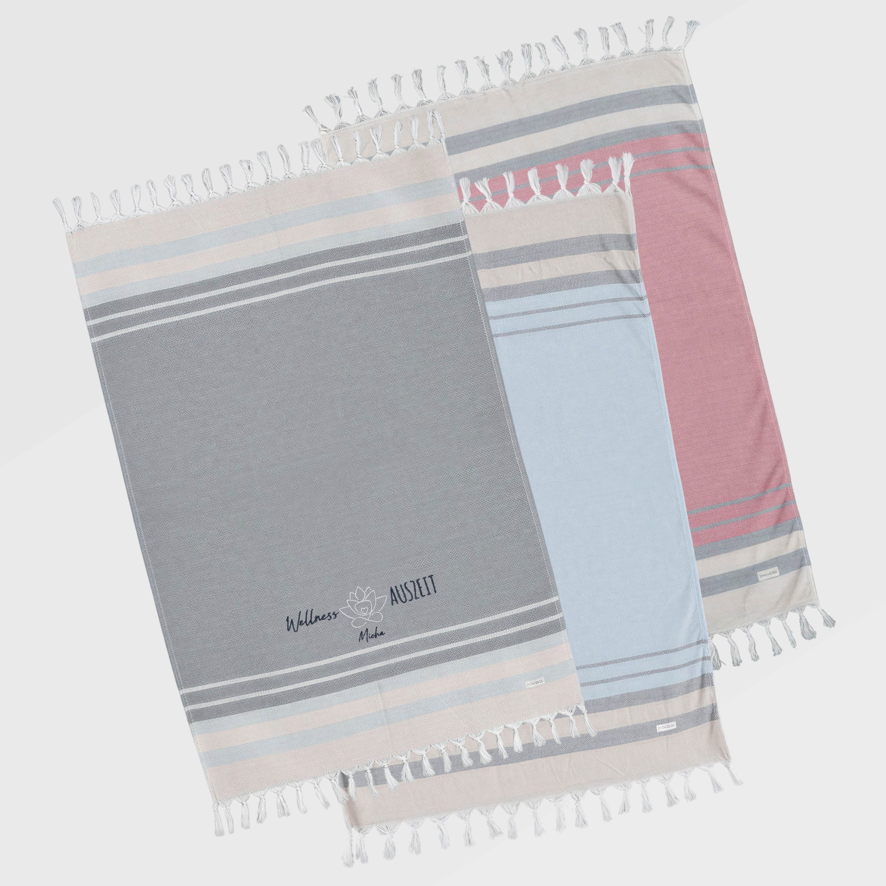 Handtuch Hamamtuch - Wellness Auszeit