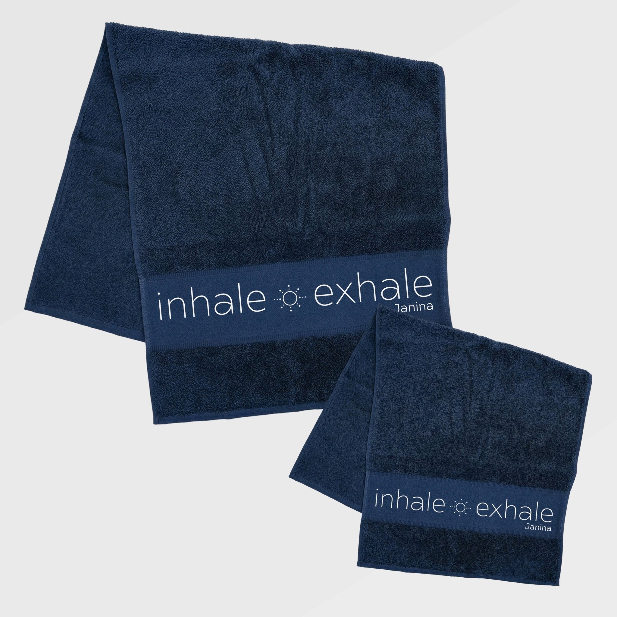 Handtuch Baumwolle - Inhale Exhale - Abenteuernah