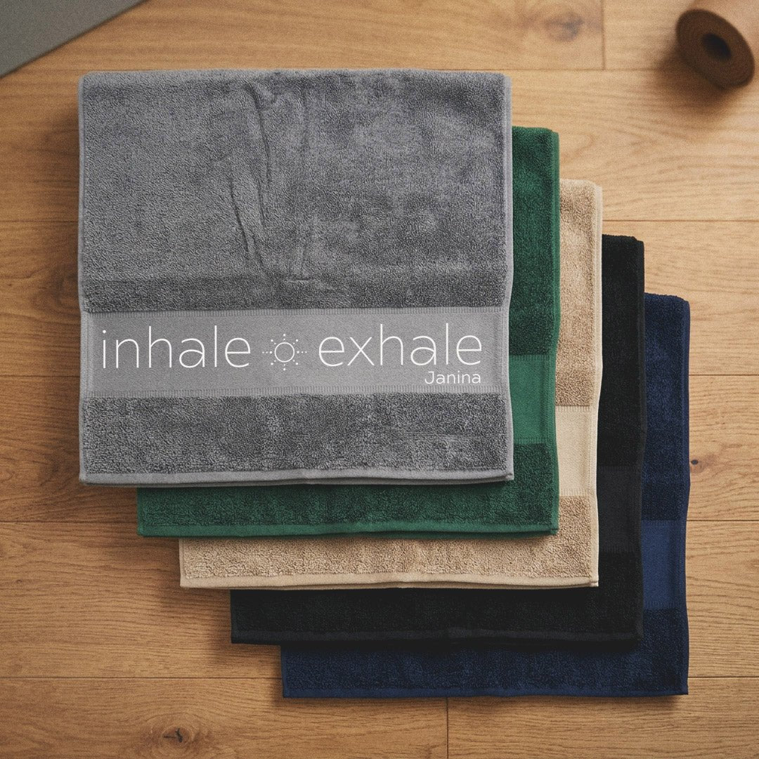 Handtuch Baumwolle - Inhale Exhale - Abenteuernah