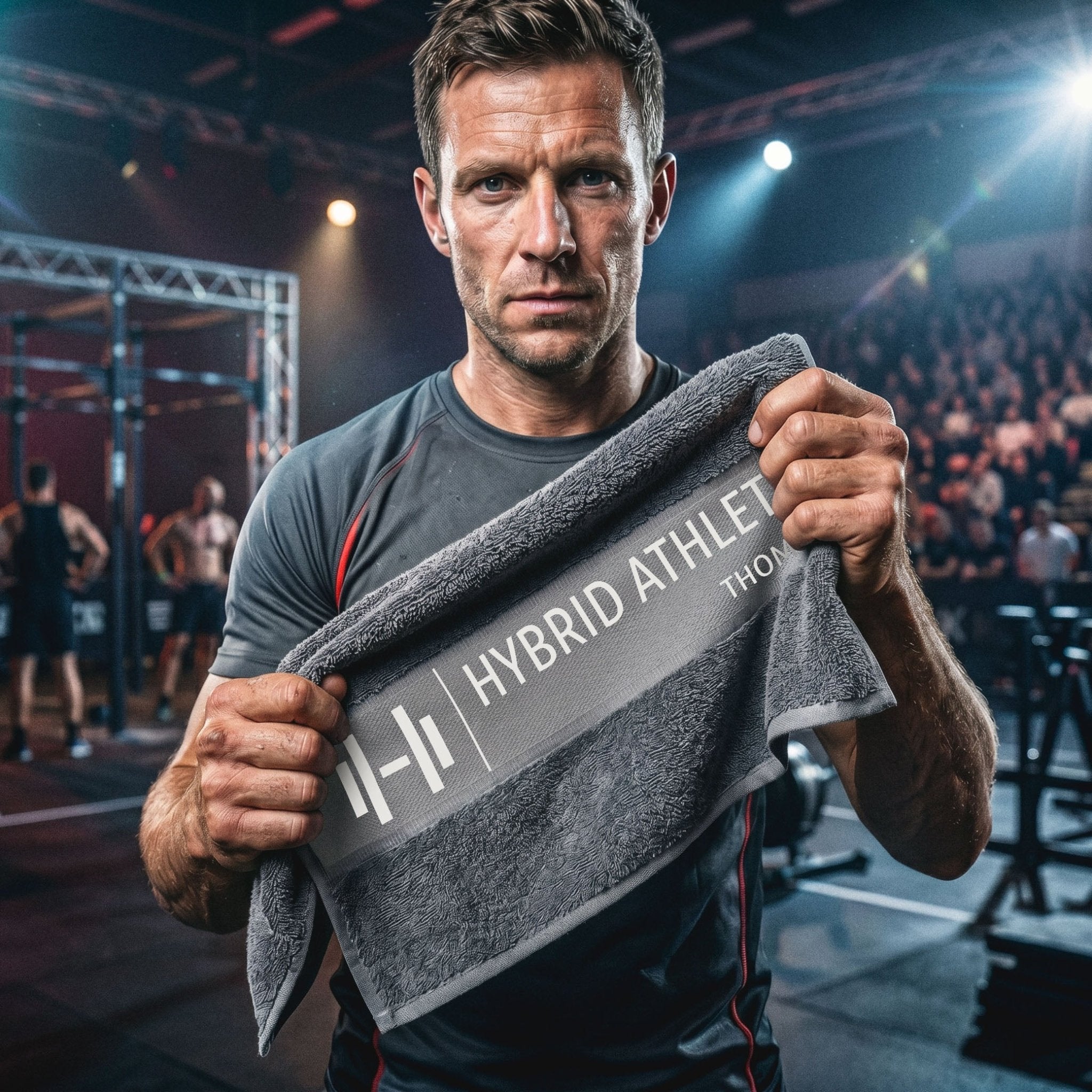 Handtuch Baumwolle personalisiert - Hybrid Athlete - Abenteuernah