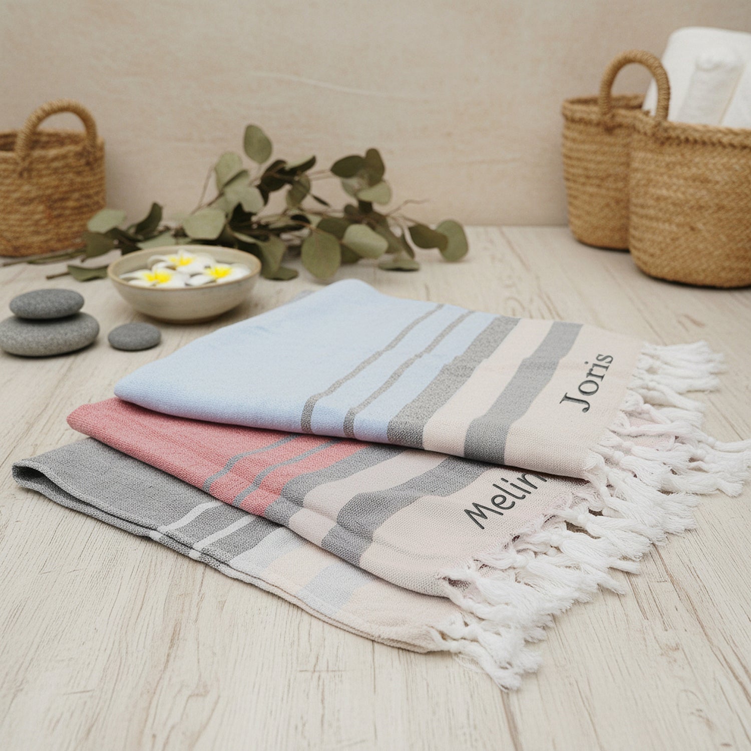 Handtuch Hamamtuch - Name - Abenteuernah