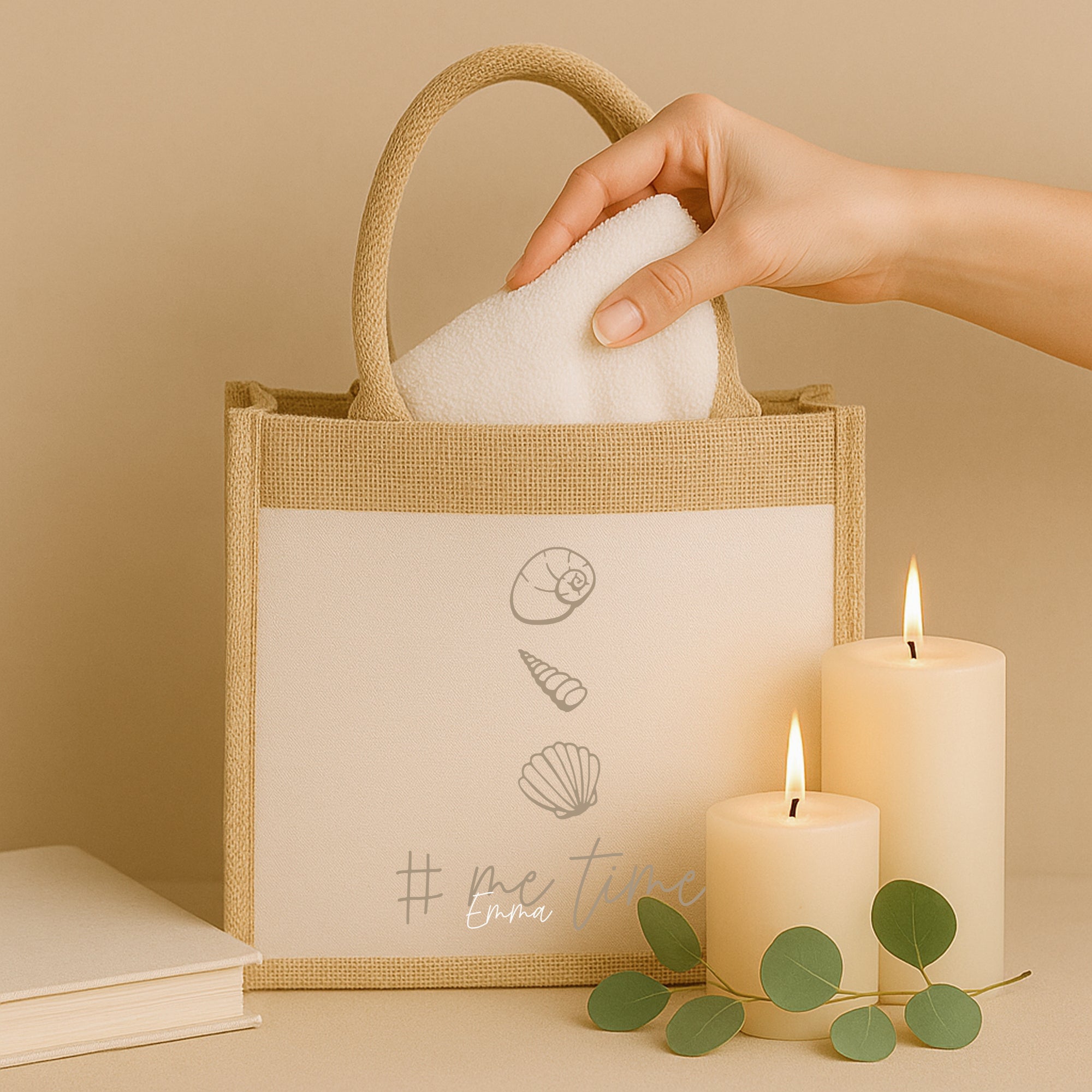 Jutetasche - Me time - Abenteuernah