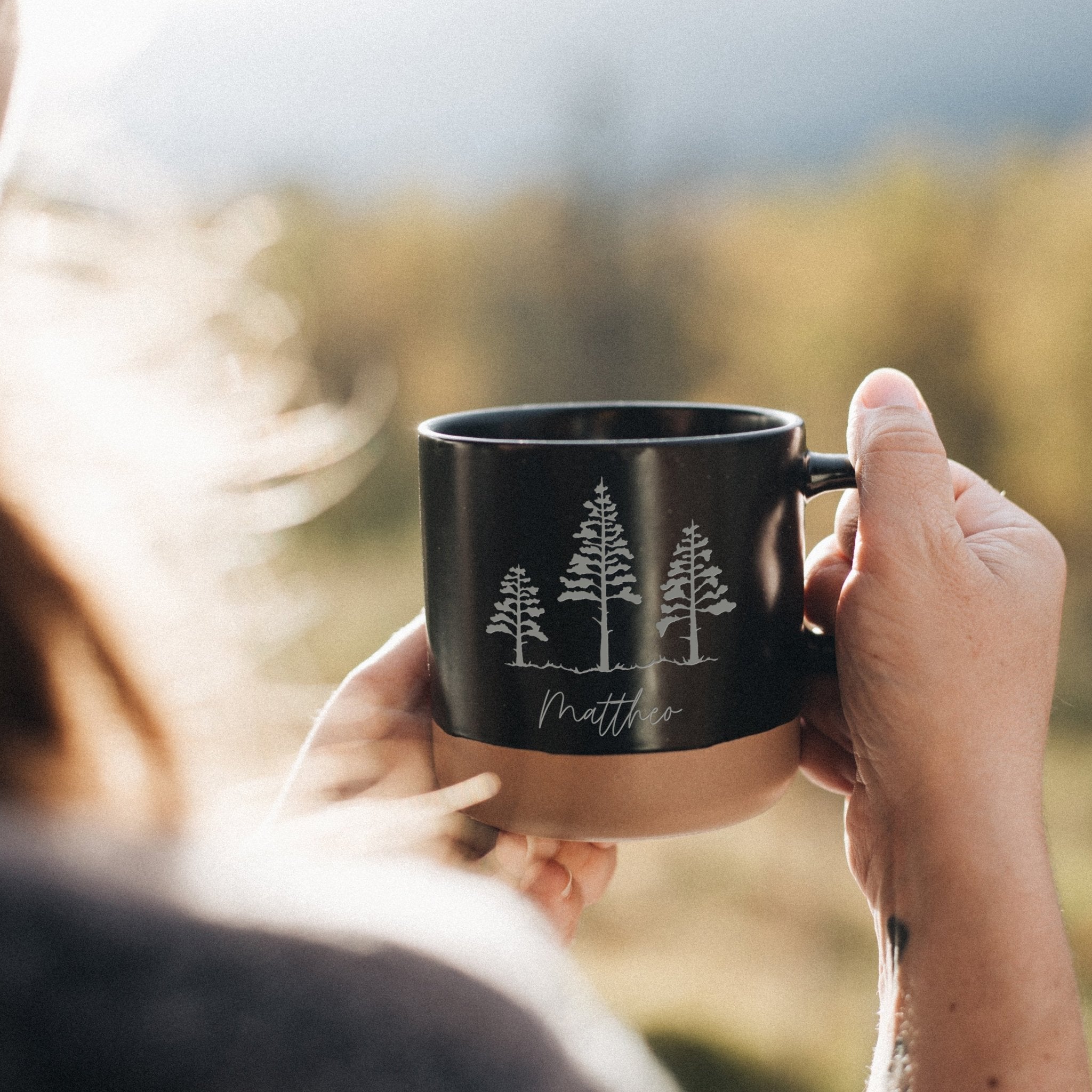 Keramiktasse Steingut - Wald - Abenteuernah