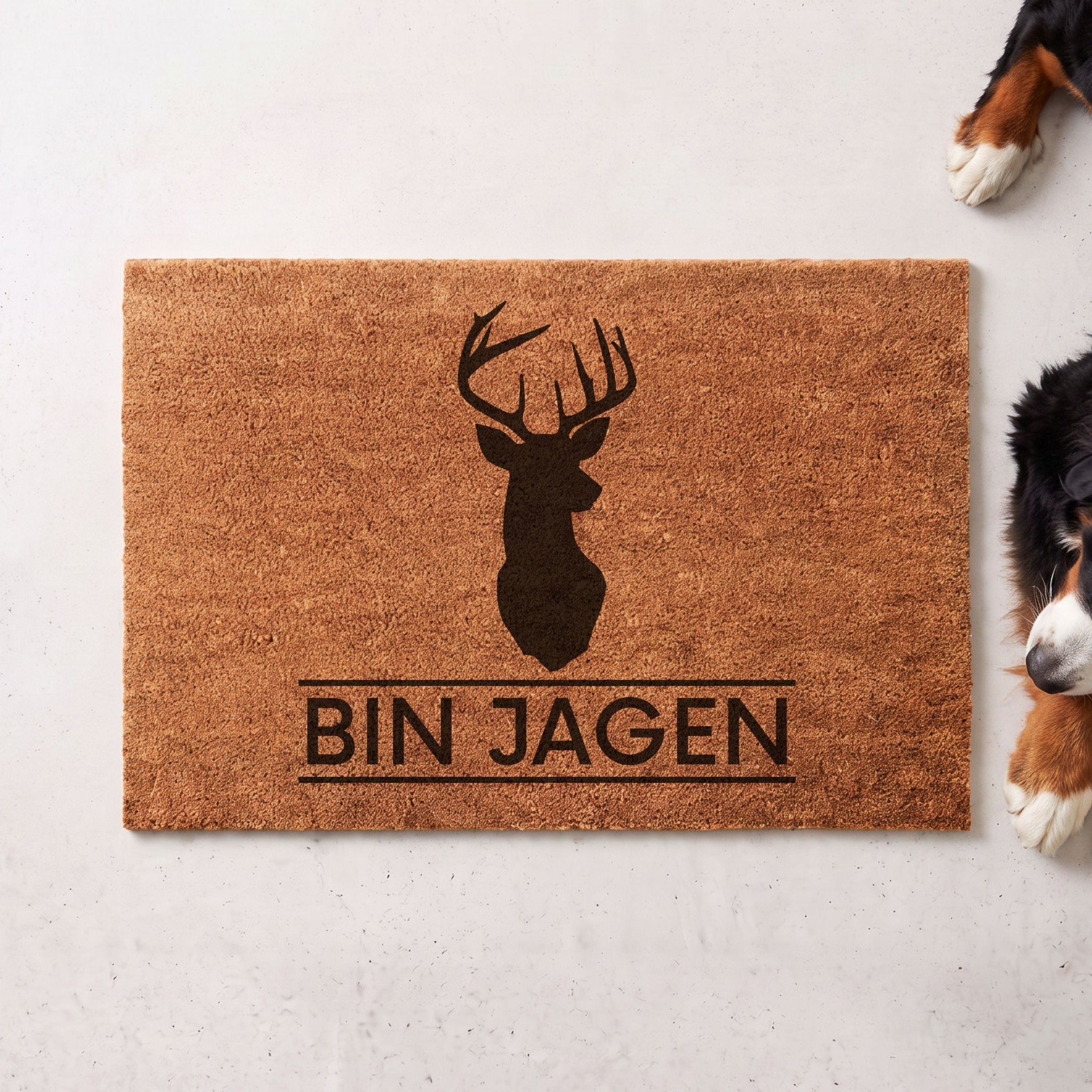 Kokos Fußmatte - Bin Jagen - Abenteuernah