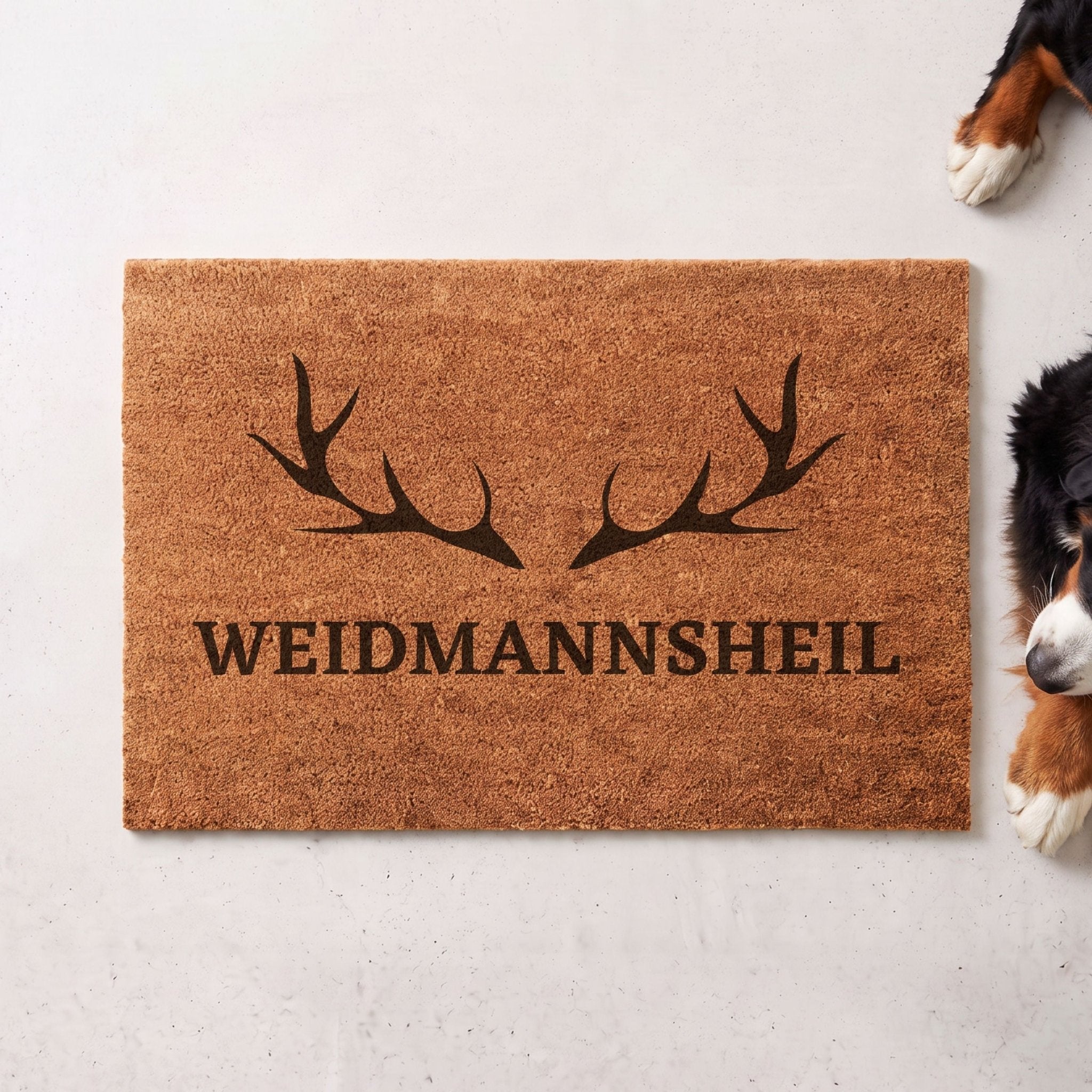 Kokos Fußmatte - Weidmannsheil - Abenteuernah