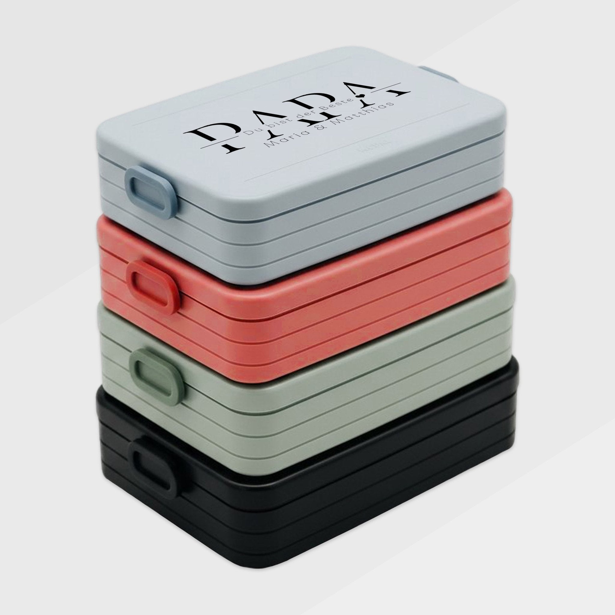 Mepal Brotdose mit Bentoeinsatz - Papa, du bist der Beste - Abenteuernah