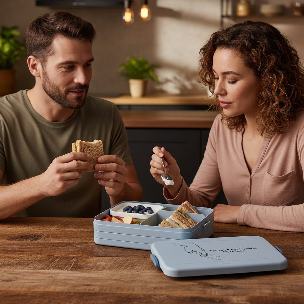 Mepal Brotdose mit Bentoeinsatz - Papa Superheld - Abenteuernah