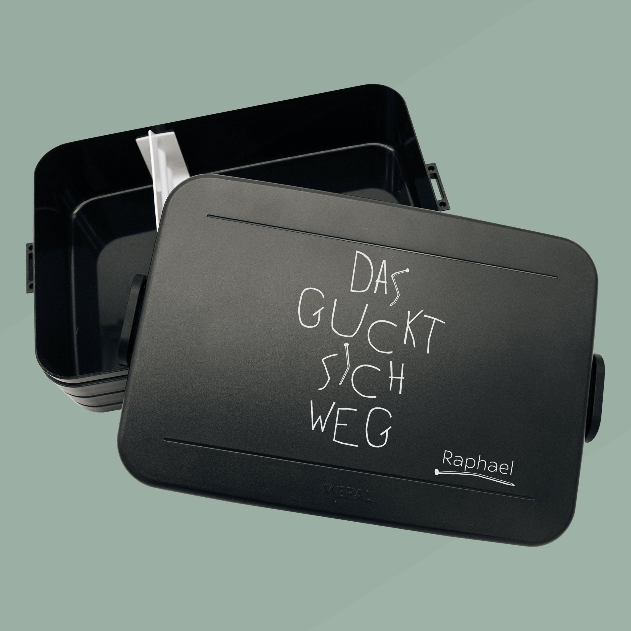 Mepal Brotdose schwarz XXL - Das guckt sich weg - Abenteuernah