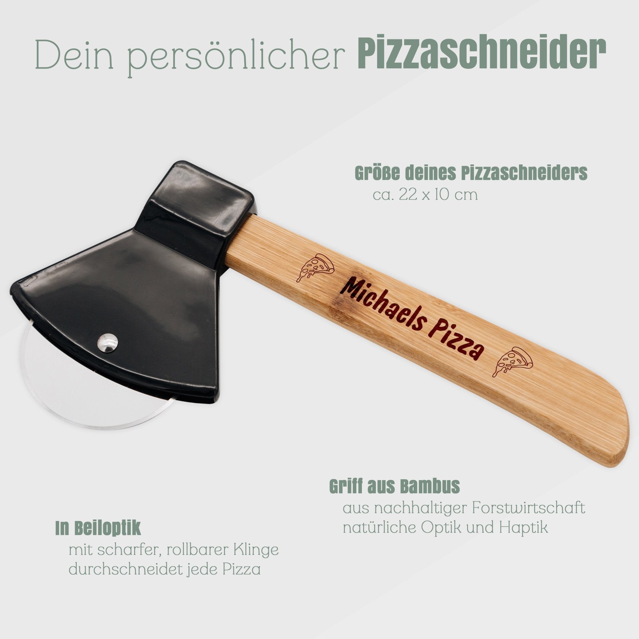 Pizzabeil - Wunschtext - Abenteuernah