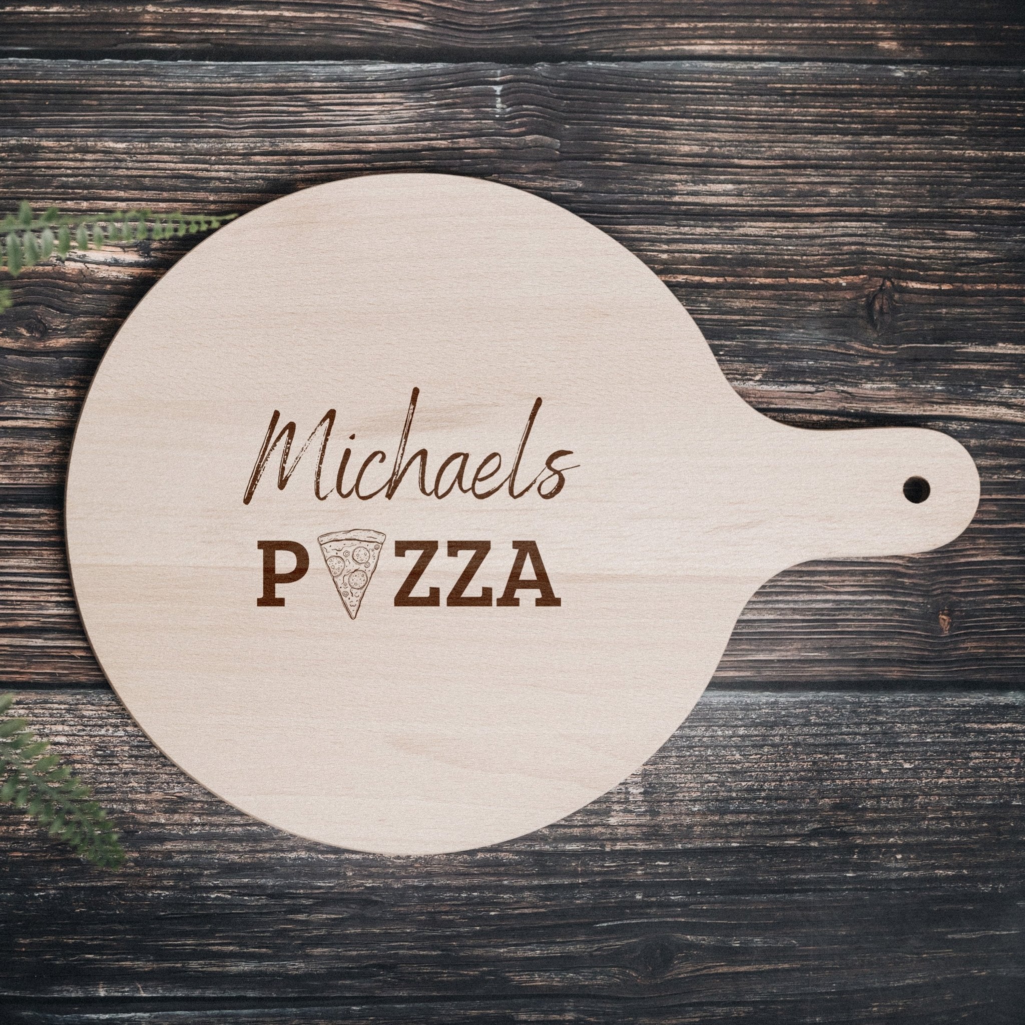 Pizzabrett - Name Pizza - Abenteuernah