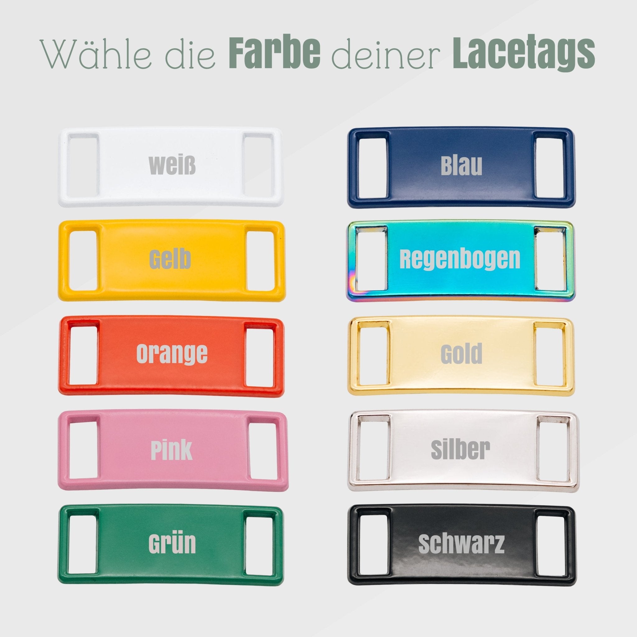Schnürsenkelanhänger - Lacetag Fitness Race - Abenteuernah