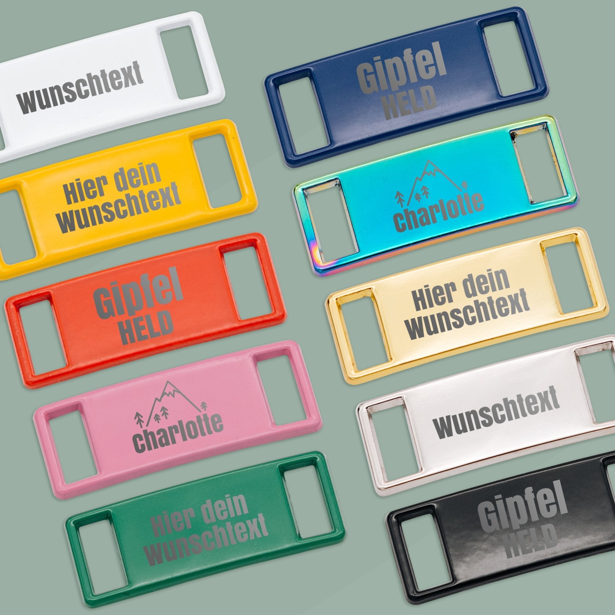 Schnürsenkelanhänger - Lacetag Wandern - Abenteuernah