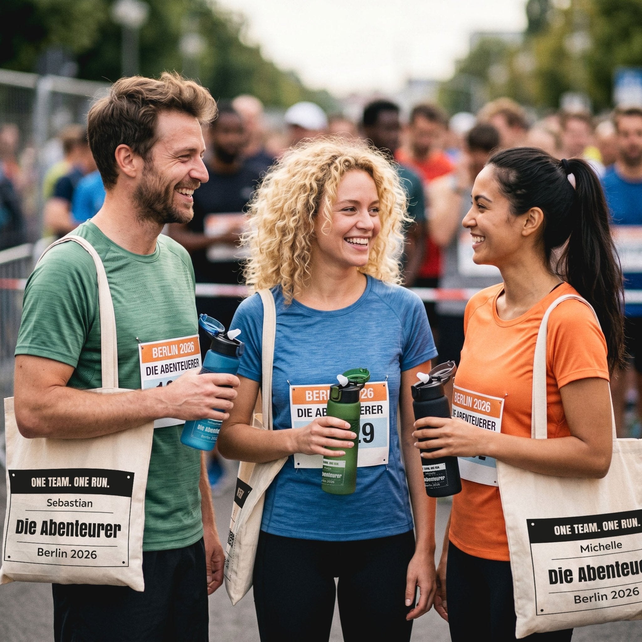 Starterkit Firmenlauf personalisiert - Laufevent Team - Abenteuernah