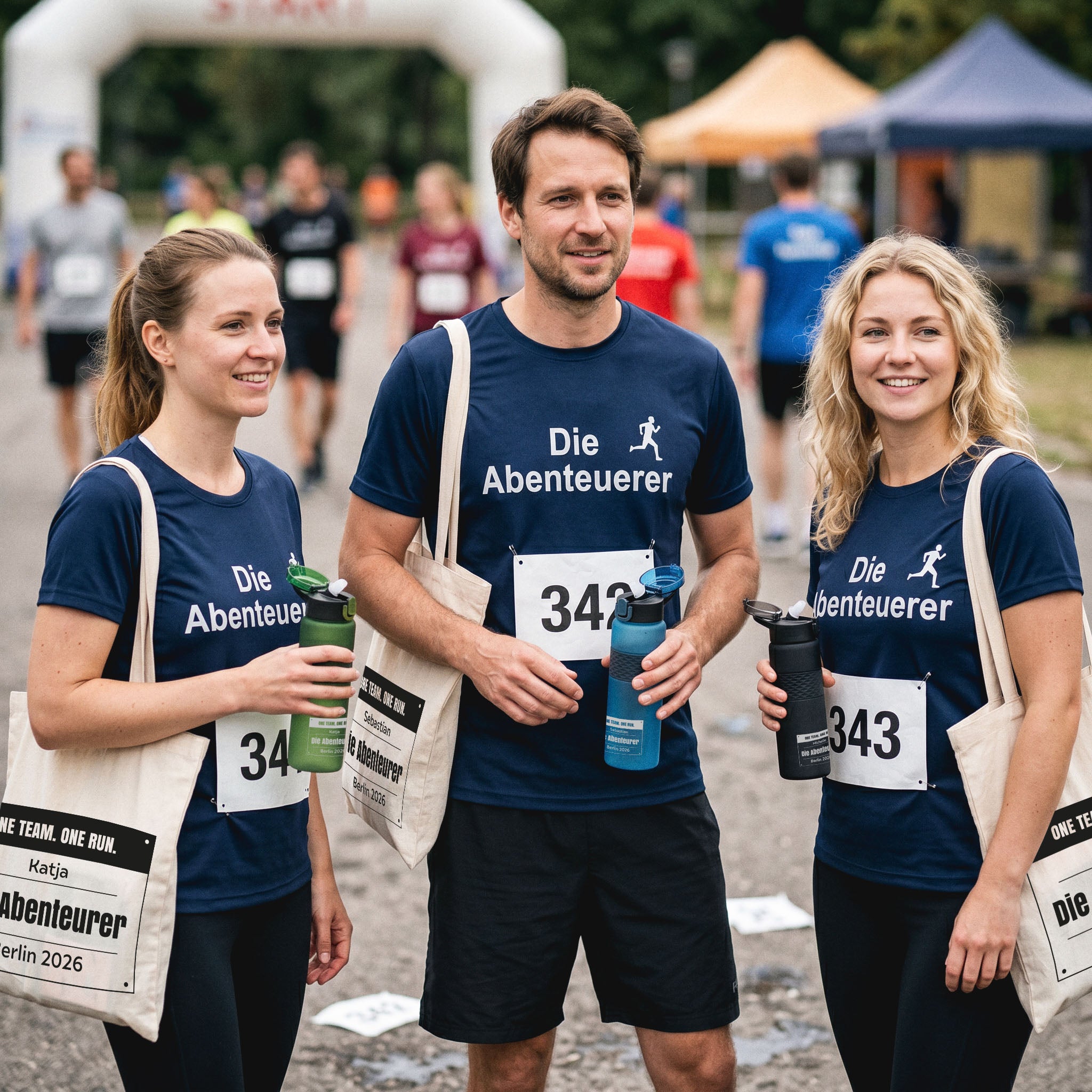 Starterkit Firmenlauf personalisiert - Laufevent Team - Abenteuernah
