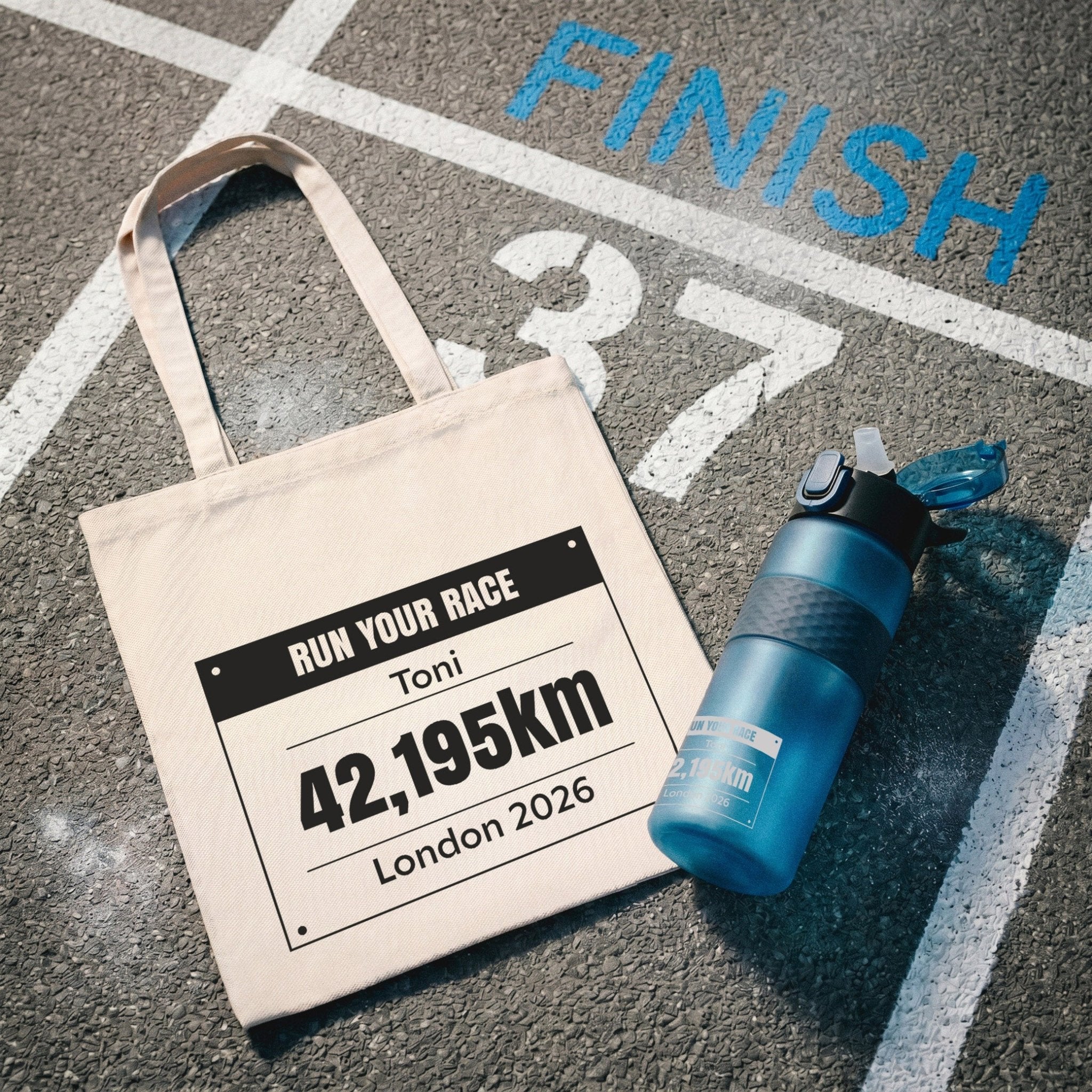 Starterkit Marathon personalisiert - Laufevent Basic - Abenteuernah