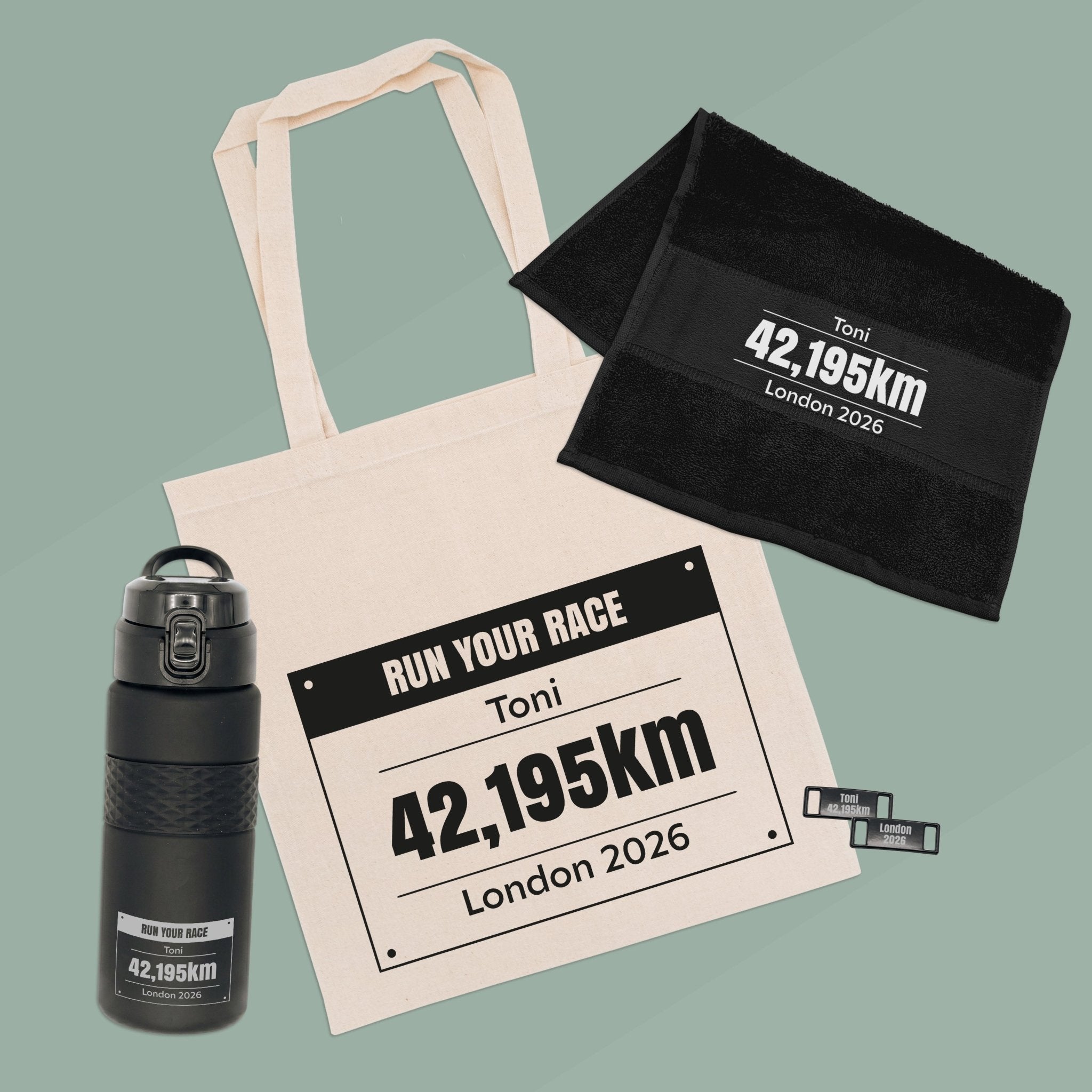 Starterkit Marathon personalisiert - Laufevent Premium - Abenteuernah