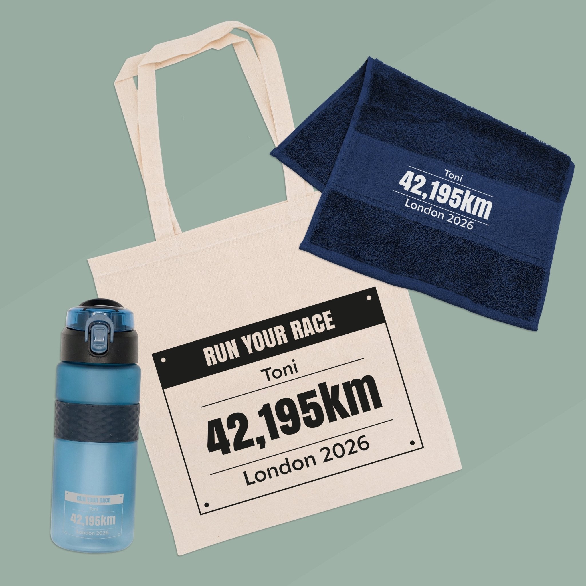 Starterkit Marathon personalisiert - Laufevent Recovery - Abenteuernah