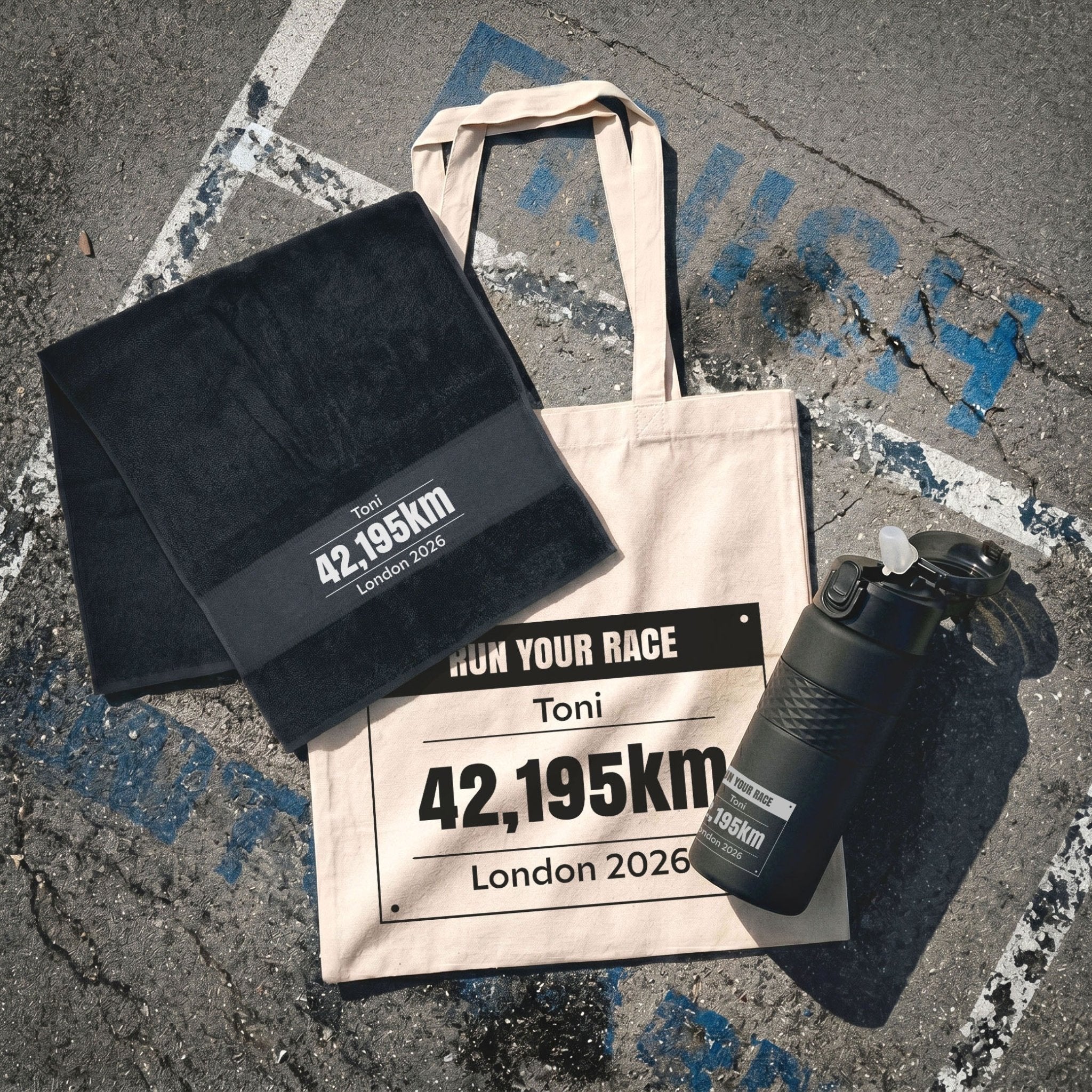 Starterkit Marathon personalisiert - Laufevent Recovery - Abenteuernah