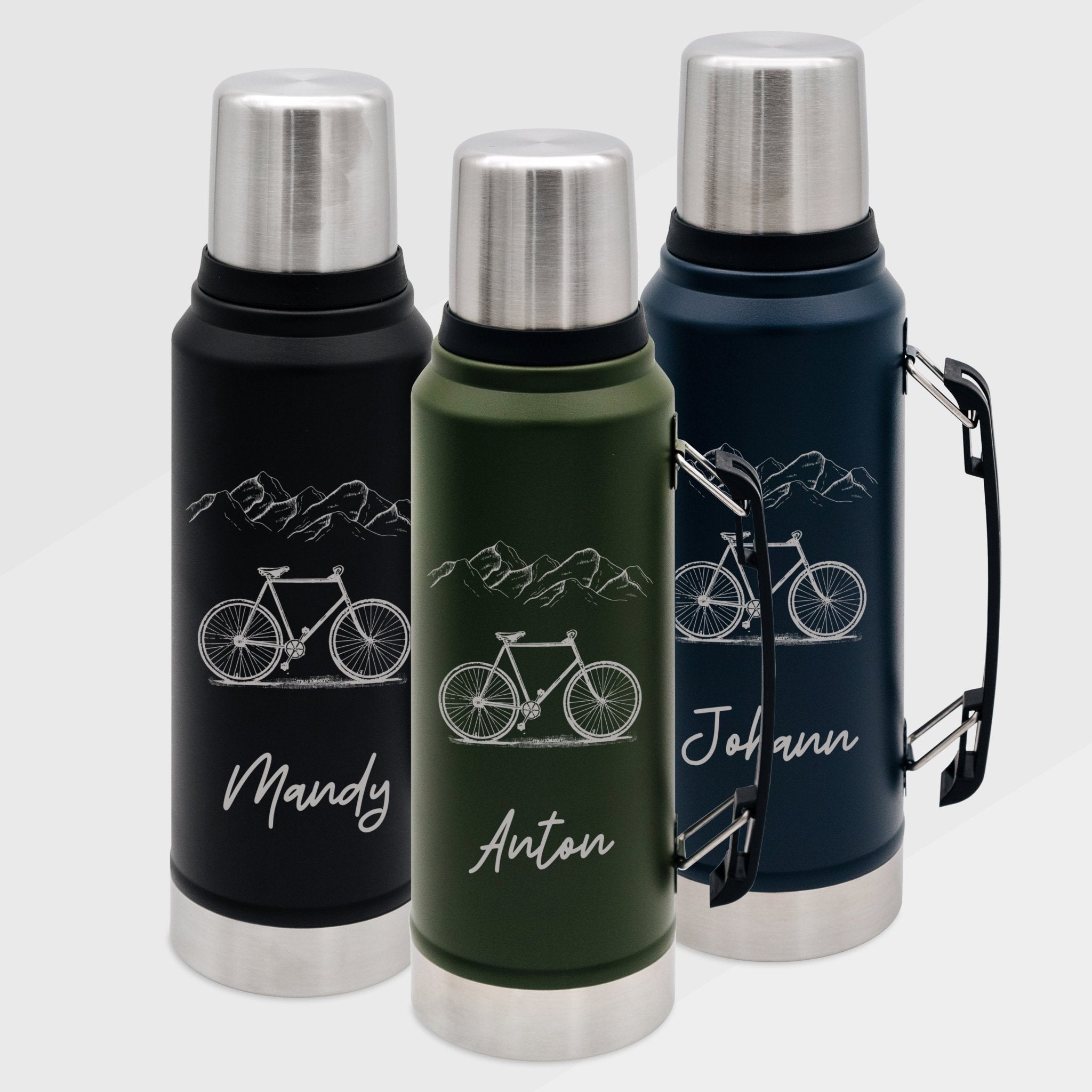 Thermosflasche - Fahrrad - Abenteuernah