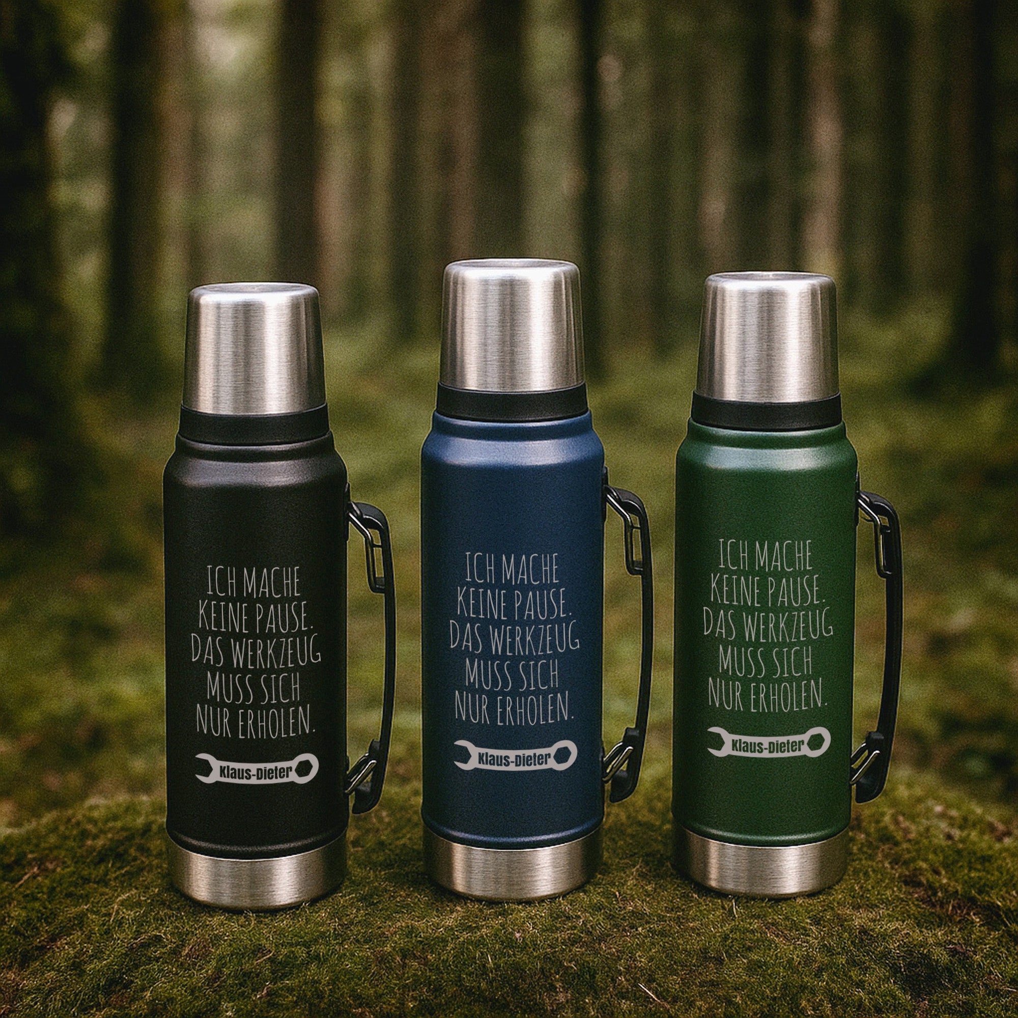 Thermosflasche - Werkzeugpause - Abenteuernah