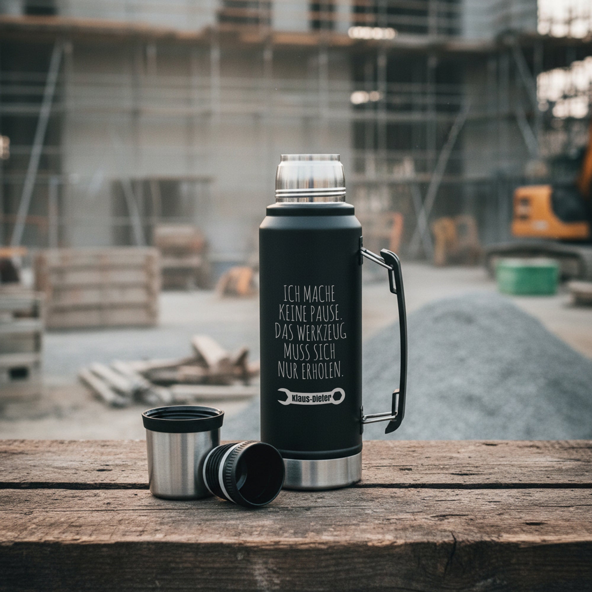 Thermosflasche - Werkzeugpause - Abenteuernah