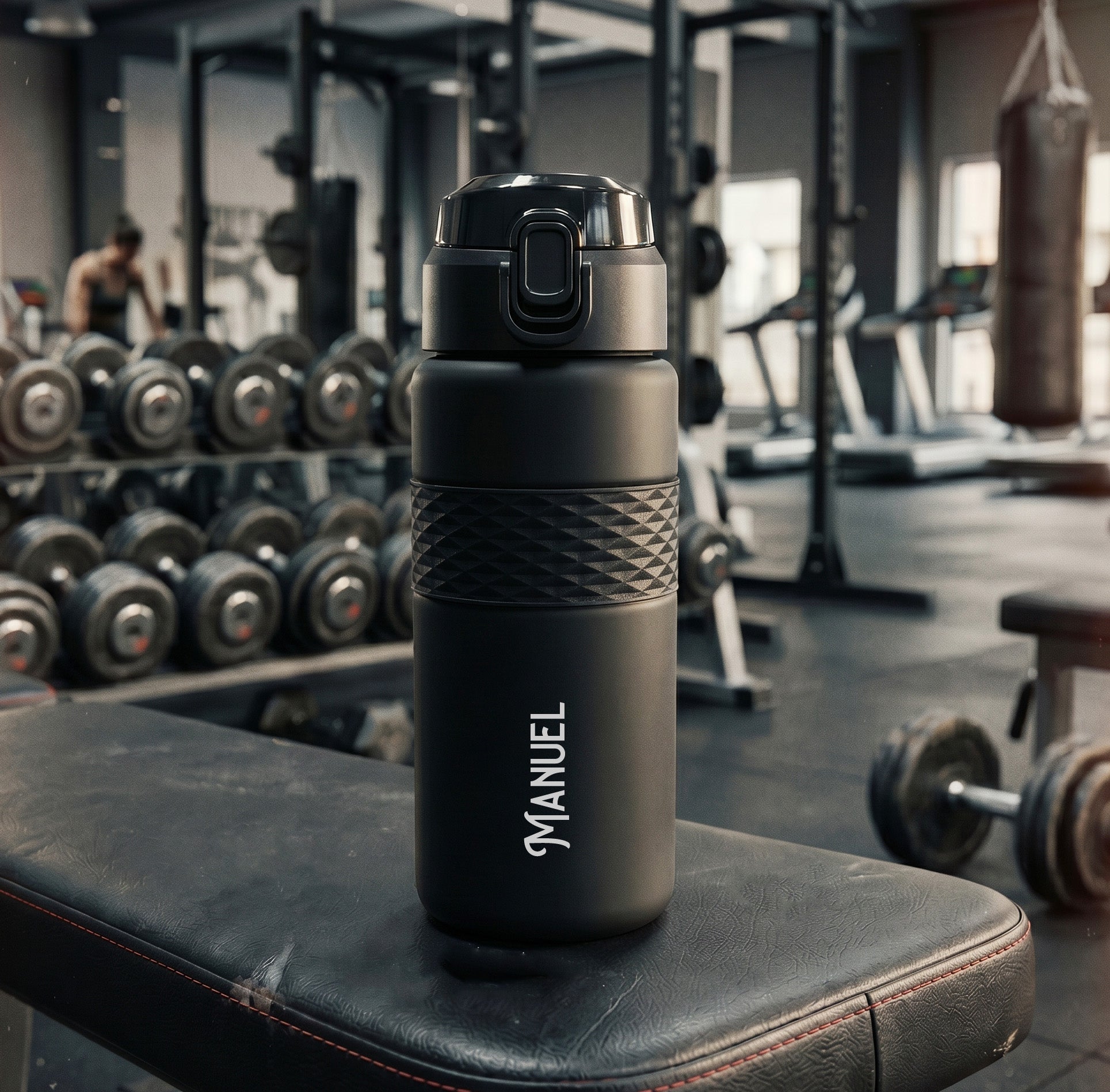 Trinkflasche aus RPET personalisiert - Abenteuernah