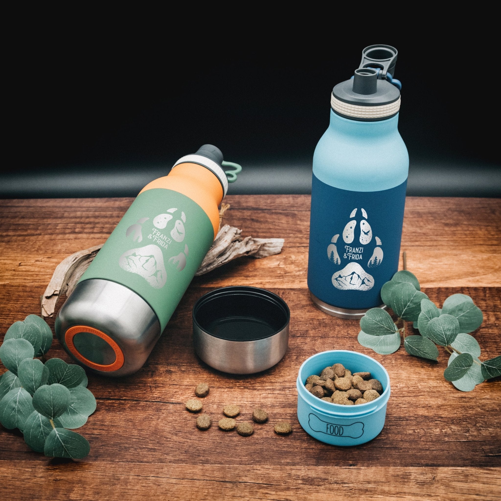 Trinkflasche Buddy - Hundepfote - Abenteuernah