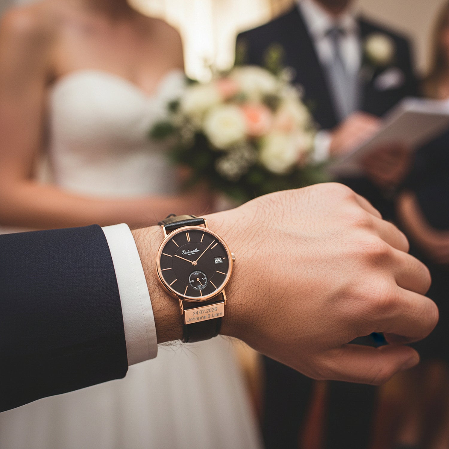 Uhren Charm - Hochzeit