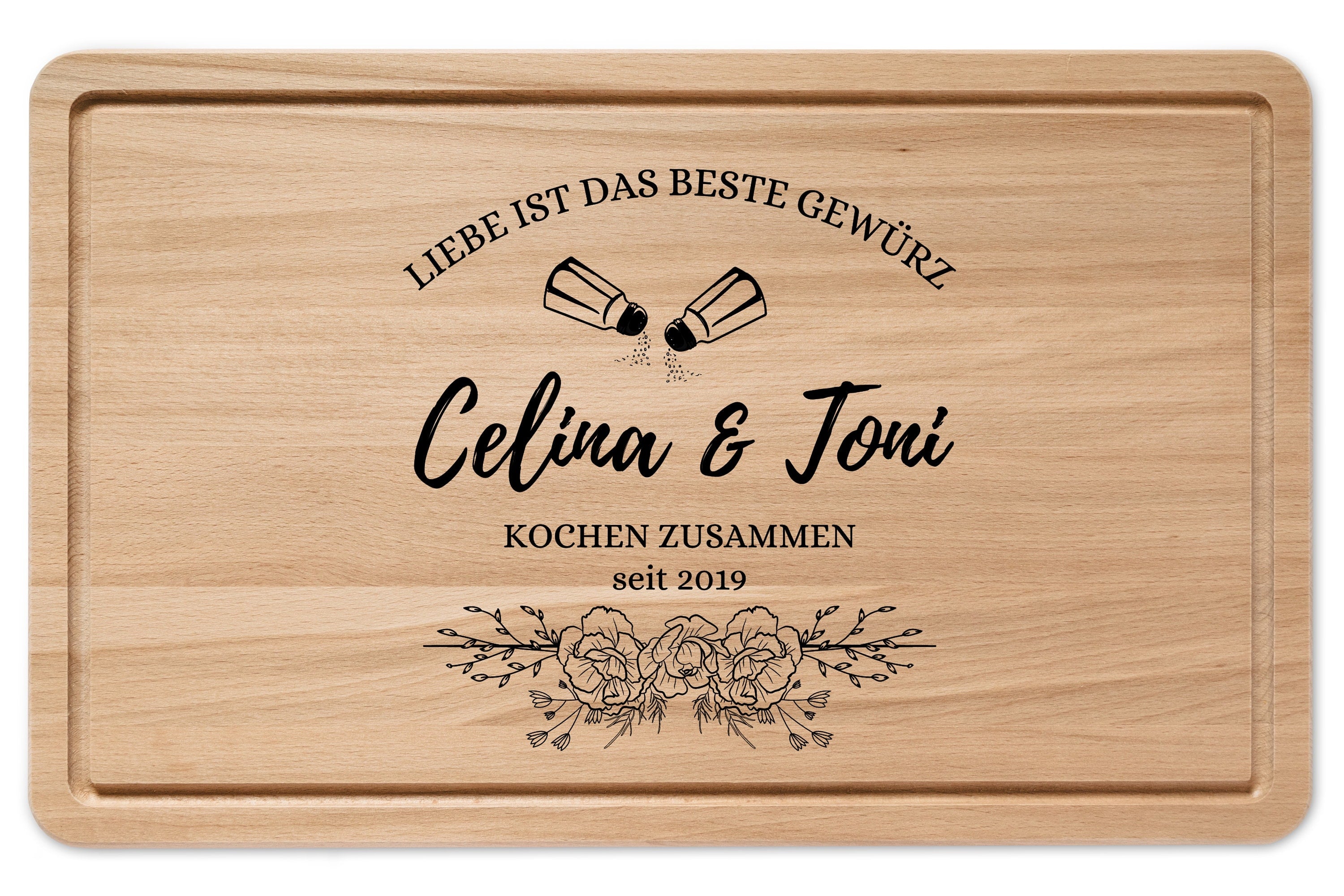 Geschenk zum Einzug, Schneidebrett personalisiert, Einzugsgeschenk Haus, Geschenke für Paare, Brett Hochzeit, Hochzeitsgeschenk - abenteuernah