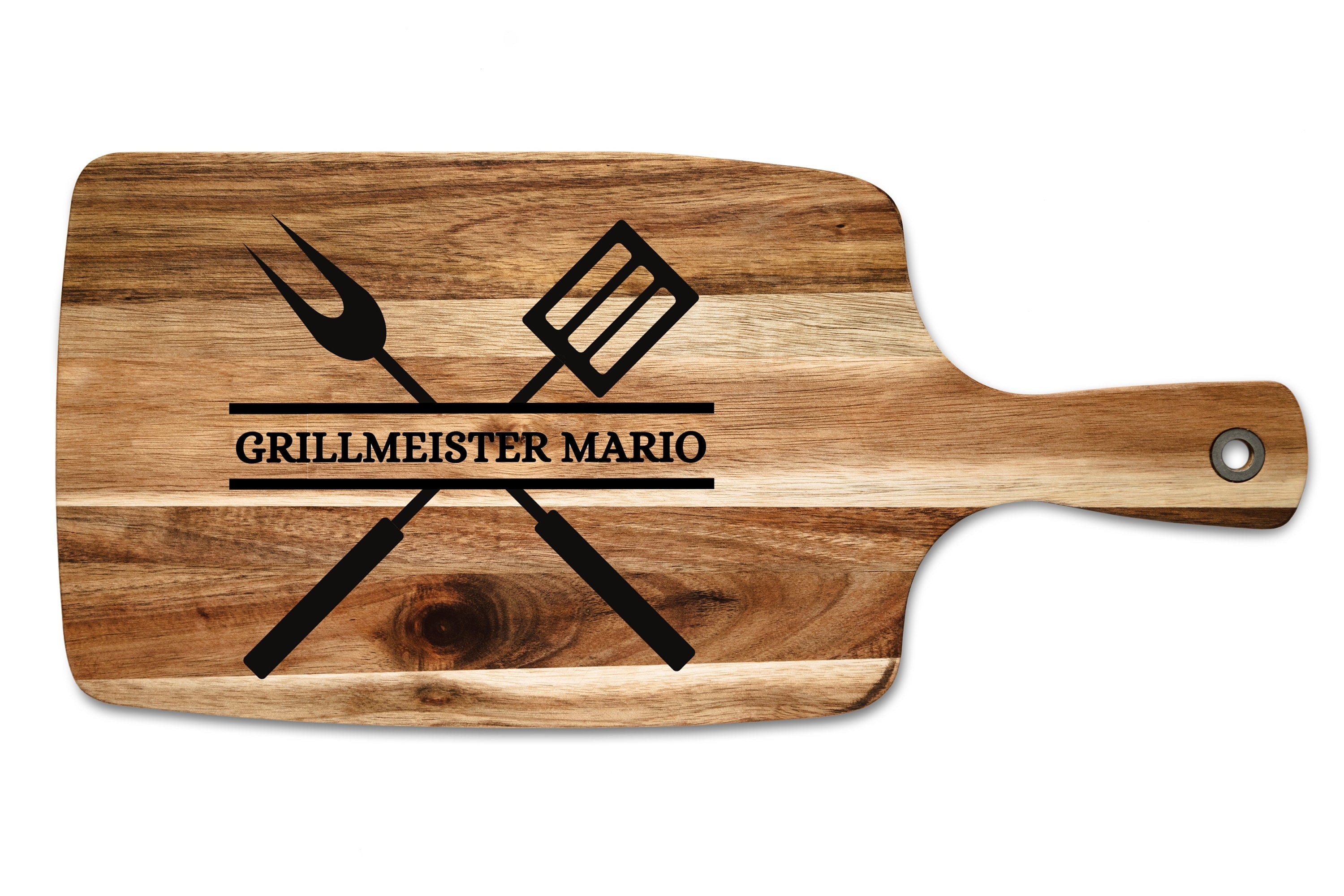 Grill brett, , Grillmeister, Männer Geschenk, Grill Accecoires, Grillen, Grillbrett personalisiert - abenteuernah