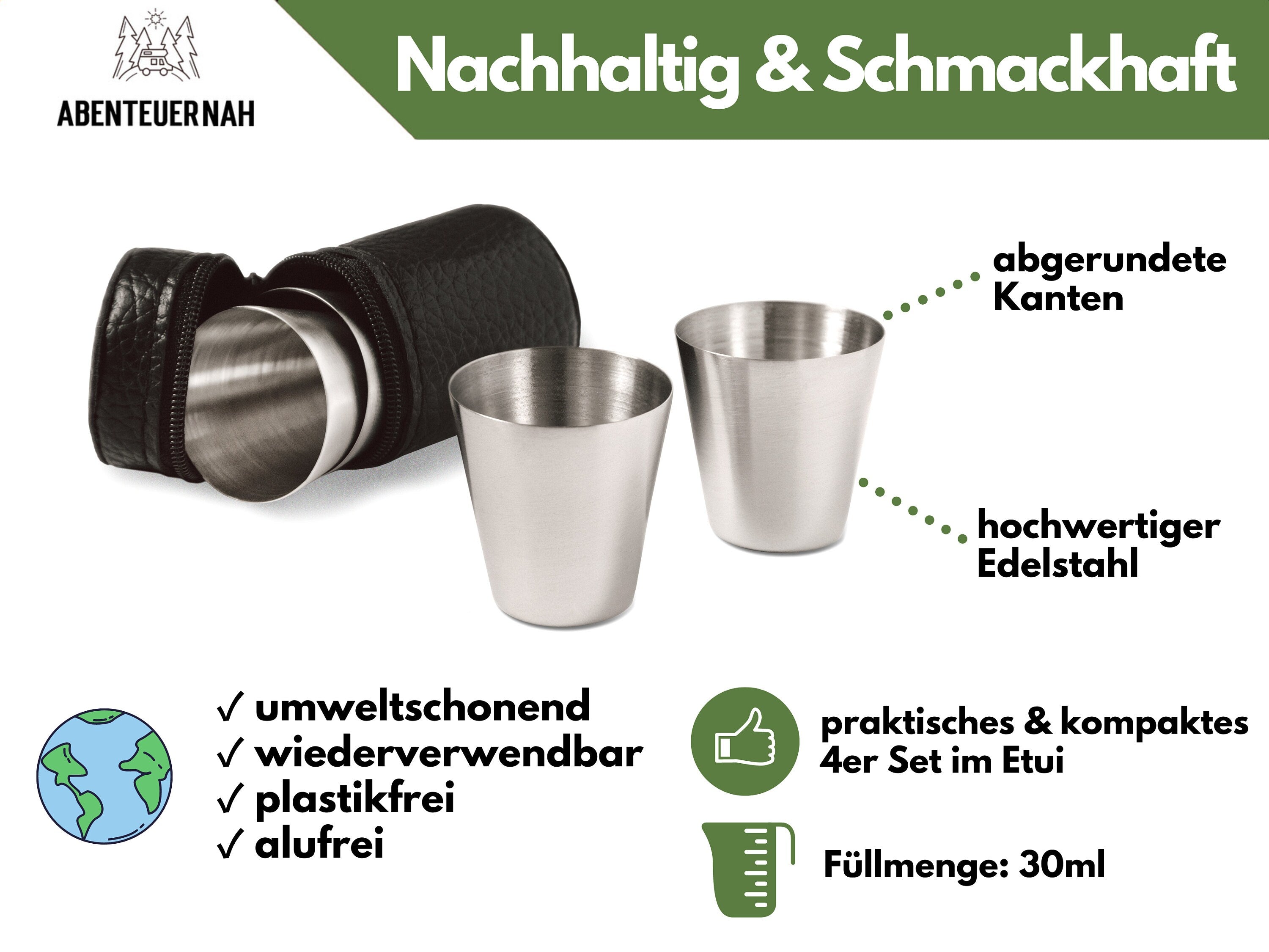 Flachmann, Geschenke für Männer, Flachmann mit Gravur, Flachmann Holz, Hirsch Deko, Flachmann personalisiert - abenteuernah