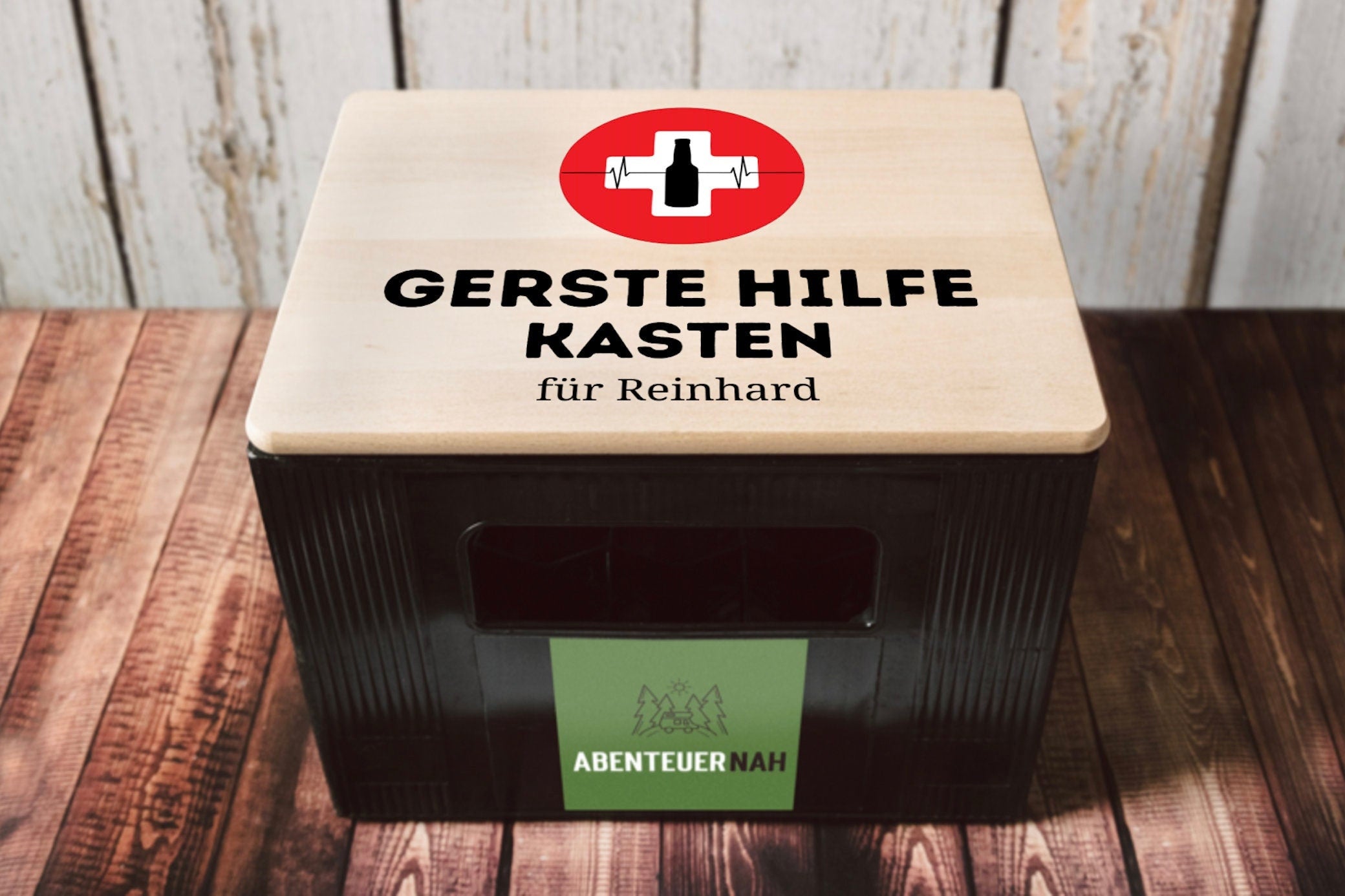 Geschenke für Männer, Bier, Bier Geschenke für Männer, Bierkastensitz, Bierkiste, Herrengeschenke, Mann Geburtstagsgeschenk - abenteuernah