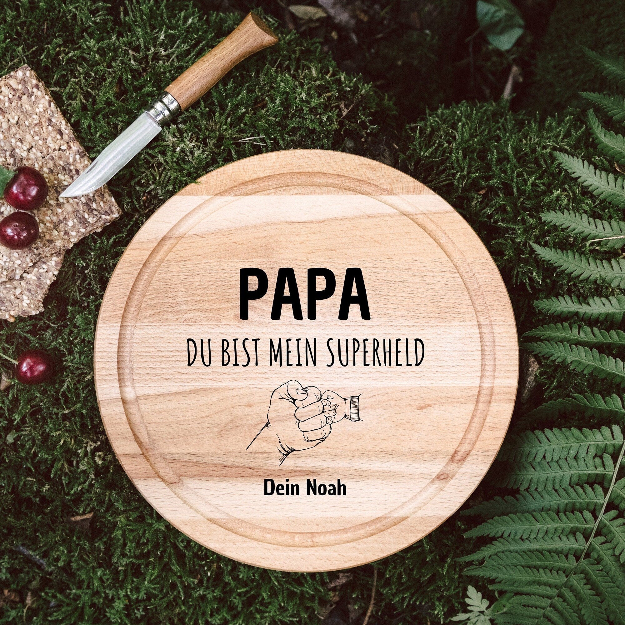 Vatertagsgeschenk, Geschenke für Männer, Papa Brett, Papa Superheld, Vatertag, Geschenk Vatertag, Papa Geschenk - abenteuernah