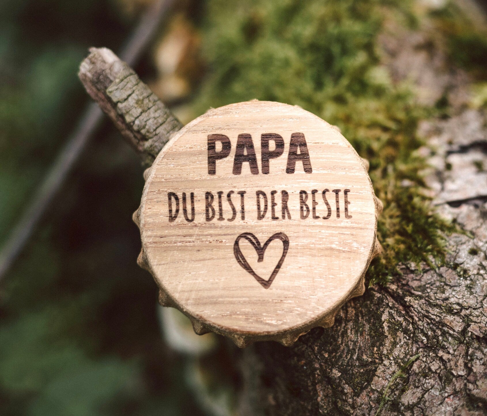 Vatertagsgeschenk, Flaschenöffner Papa, Vatertag, Geschenke für Männer, Bieröffner Papa, Männergeschenke - abenteuernah