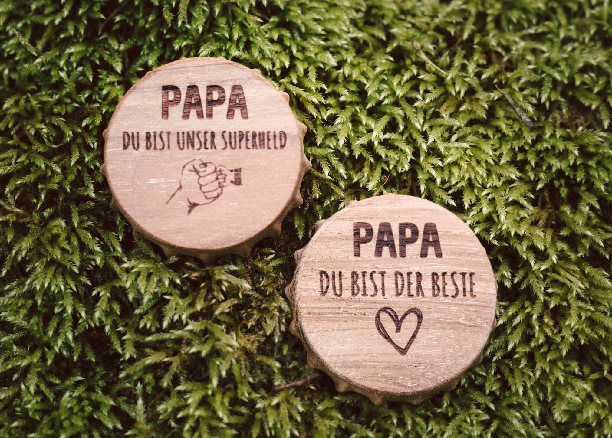 Vatertagsgeschenk, Flaschenöffner Papa, Vatertag, Geschenke für Männer, Bieröffner Papa, Männergeschenke - abenteuernah