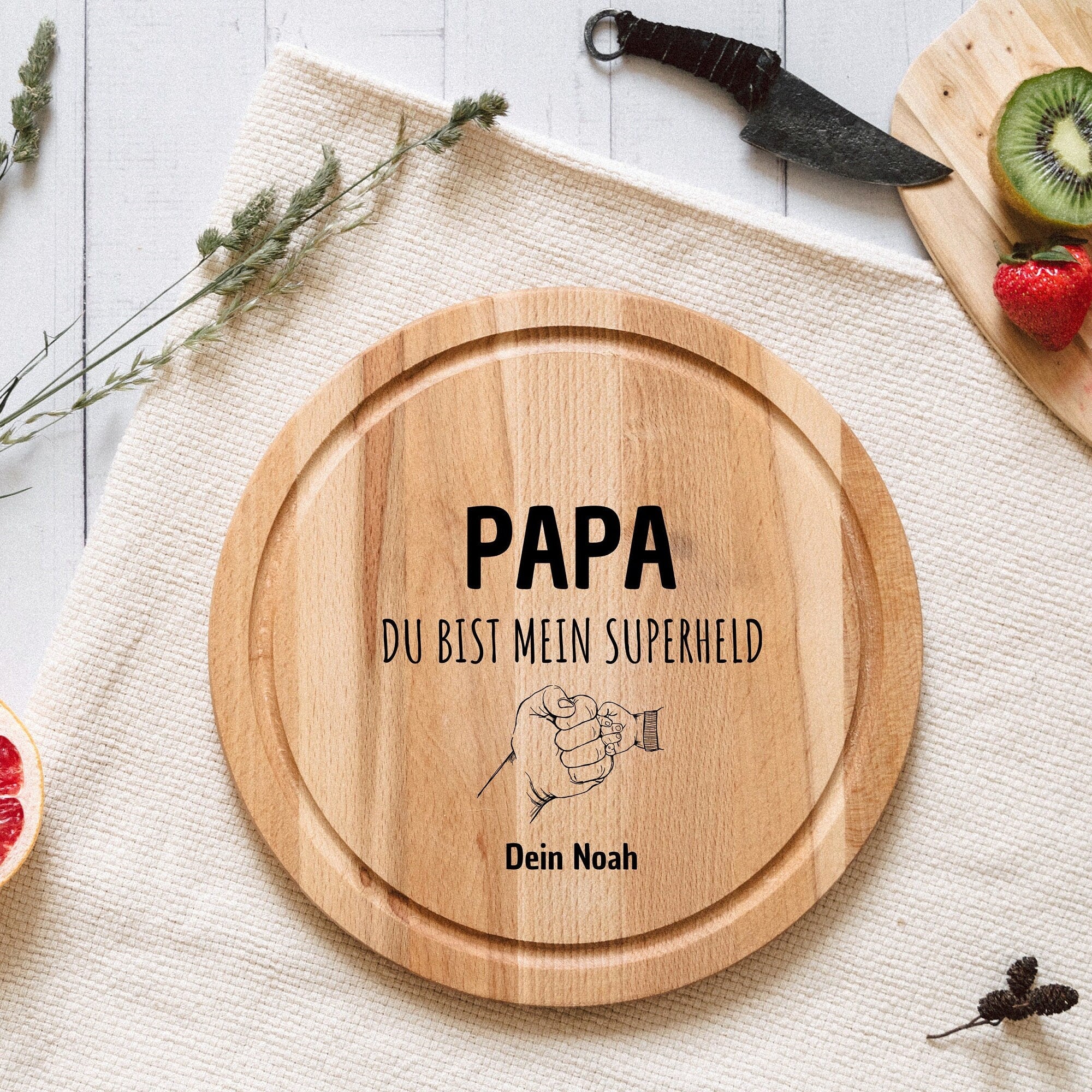 Vatertagsgeschenk, Geschenke für Männer, Papa Brett, Papa Superheld, Vatertag, Geschenk Vatertag, Papa Geschenk - abenteuernah