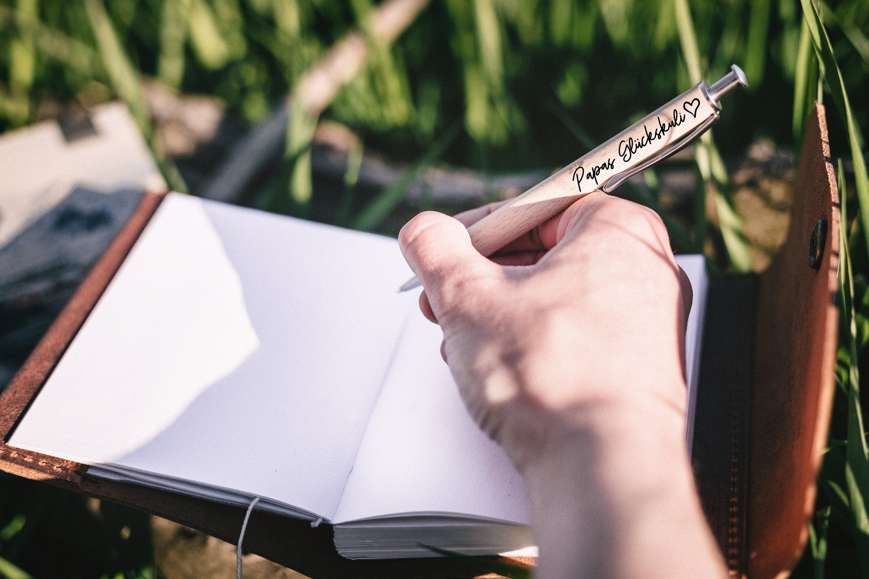 Kugelschreiber personalisiert, Kugelschreiber Holz, Stift personalisiert, Stift Gravur, Lehrerin Geschenk, Stift Gravur - abenteuernah