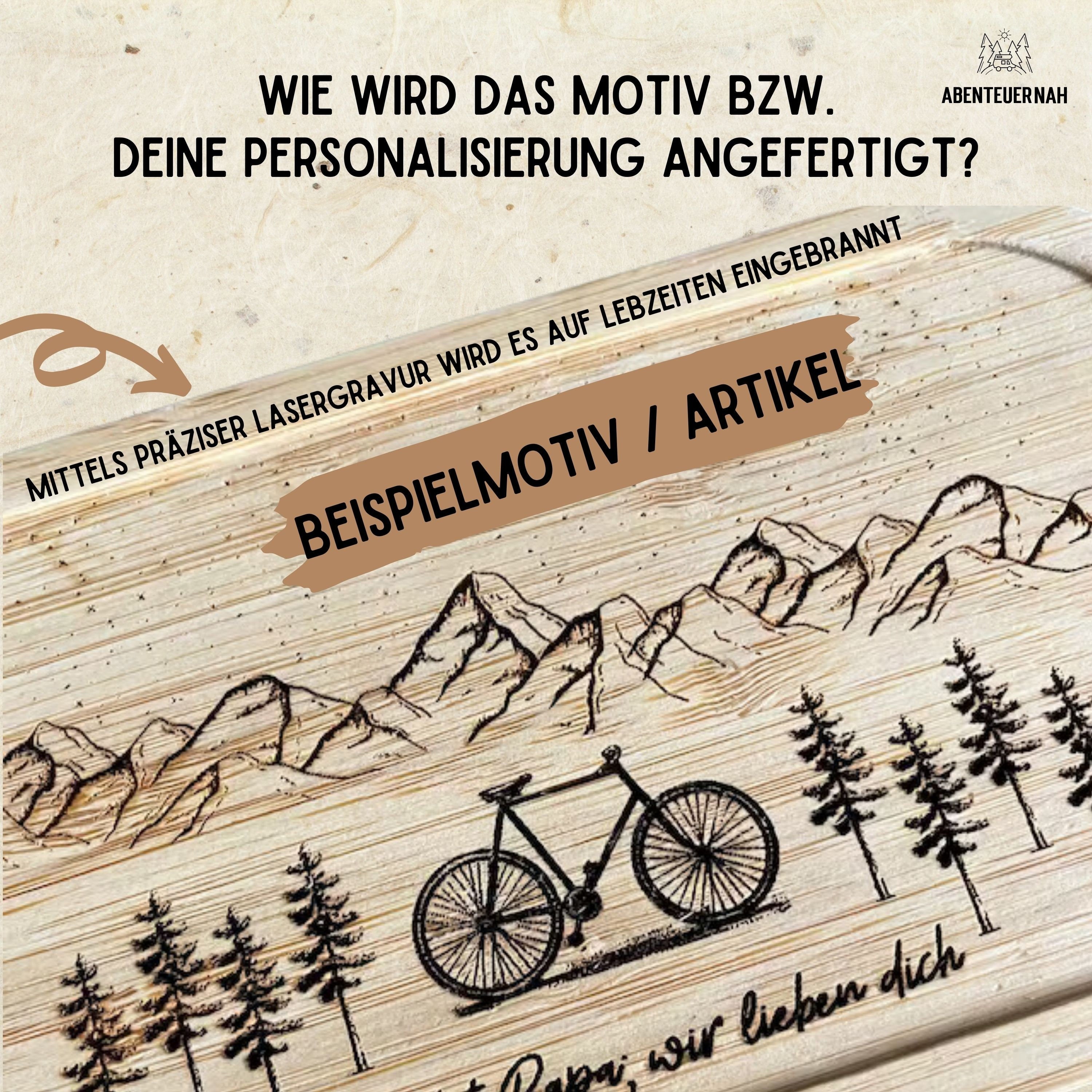 Geschenke für Männer, Fahrrad Geschenk, Brotdose Fahrrad, Vatertag, Lunchbox Mann, Männergeschenke, Fahrrad - abenteuernah